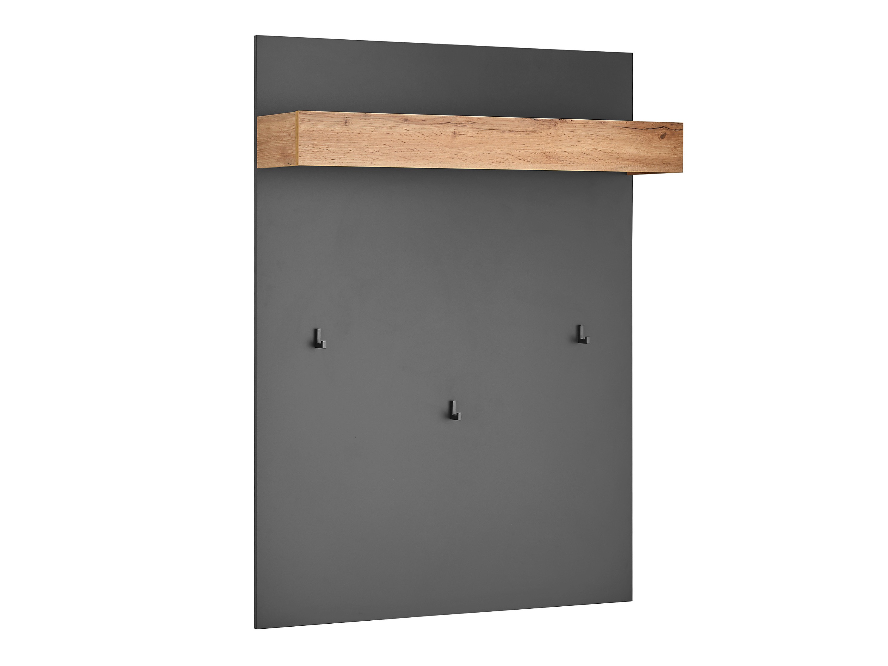 Set za hodnik Elbsori 176 (Antracit + Hrast Wotan)