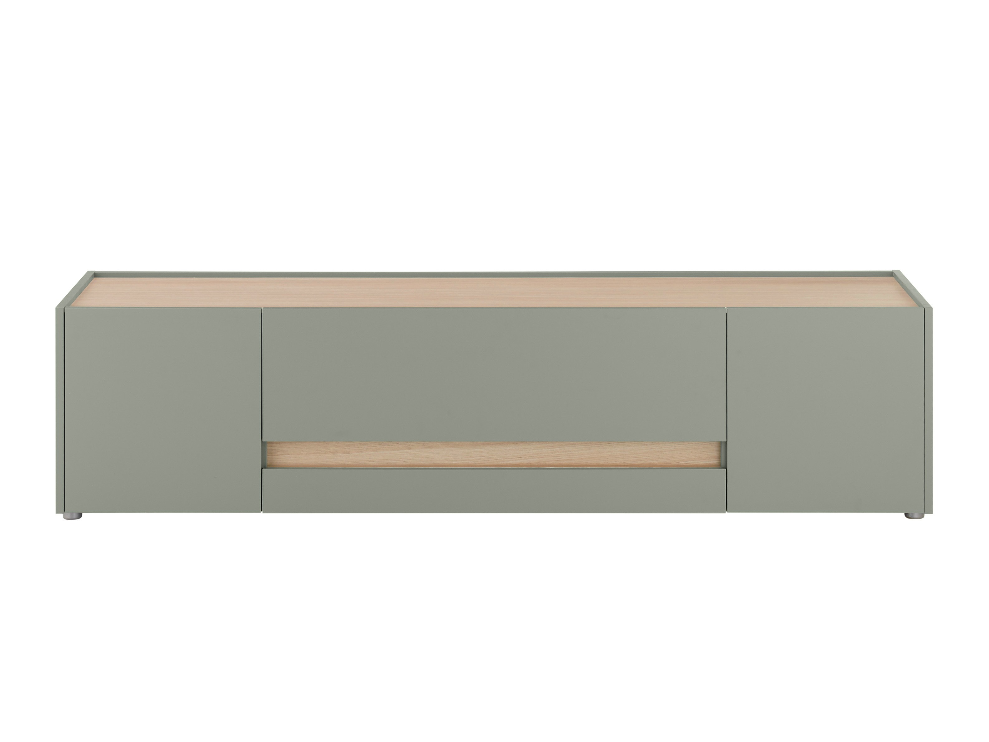 TV stol Elbsori 115 (Zelena + Hrast)