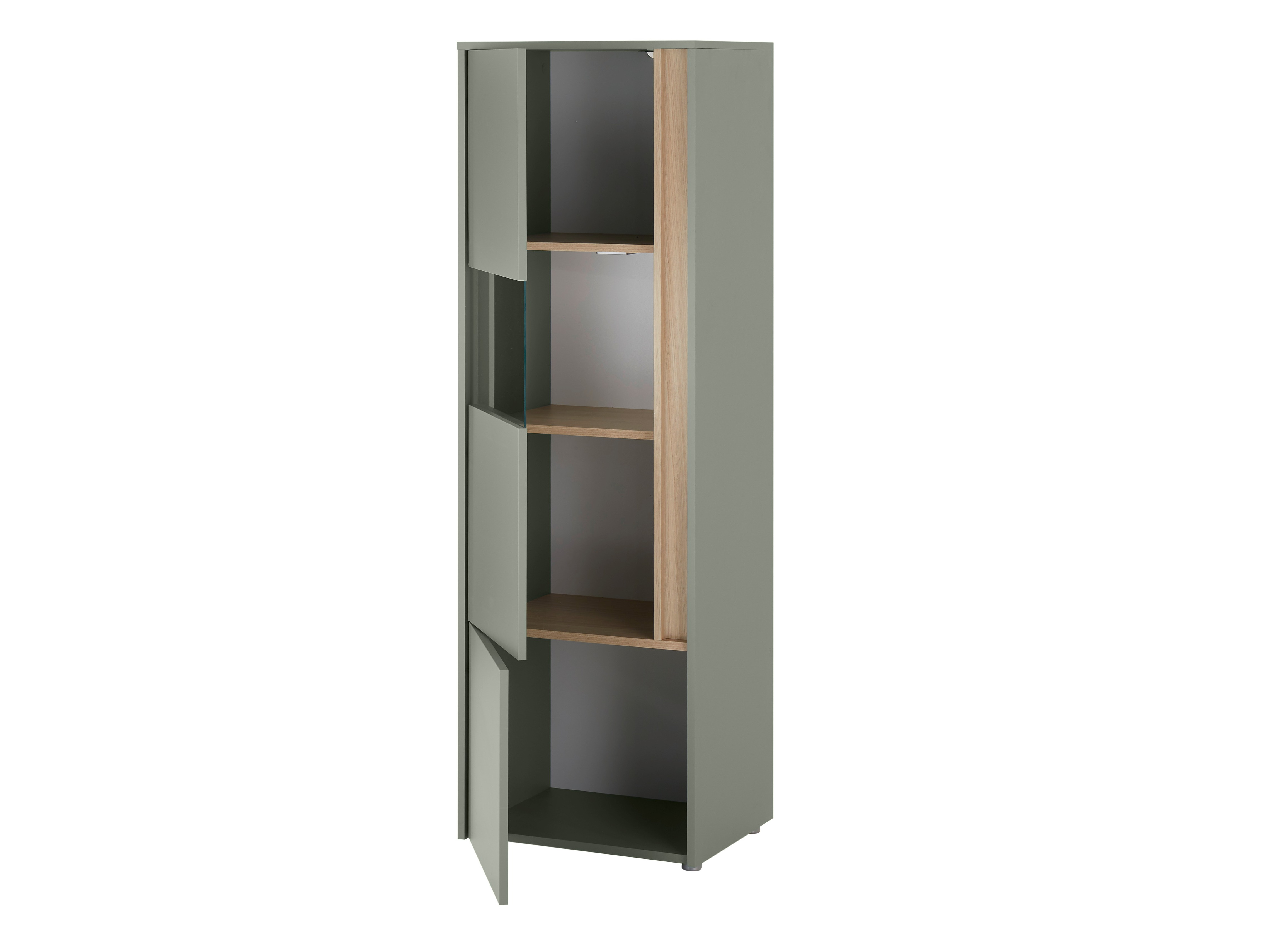 Set za dnevni boravak Elbsori 130 (Zelena + Hrast)