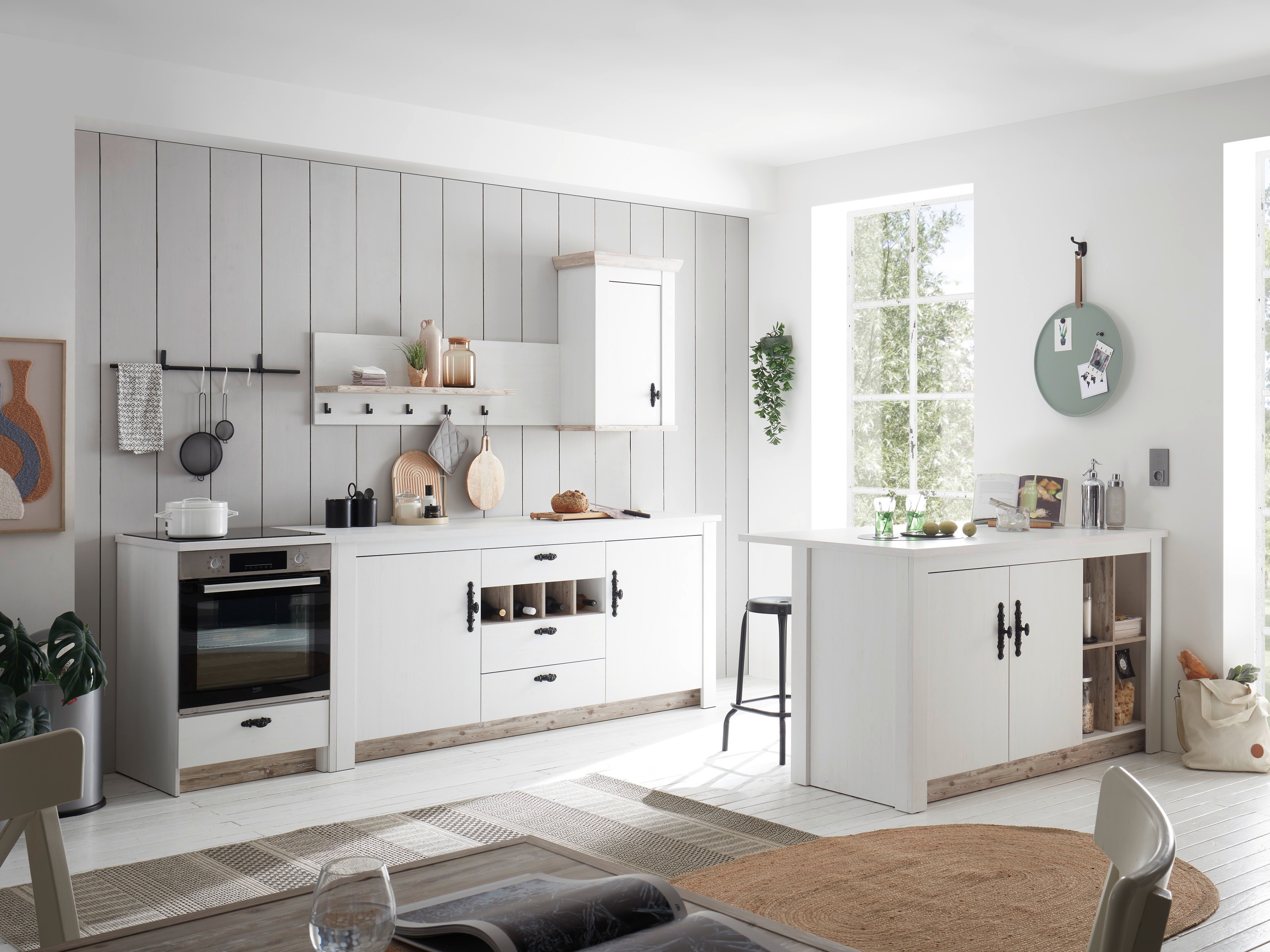 Modularni ormarić s ladicom i vratima Flora 101