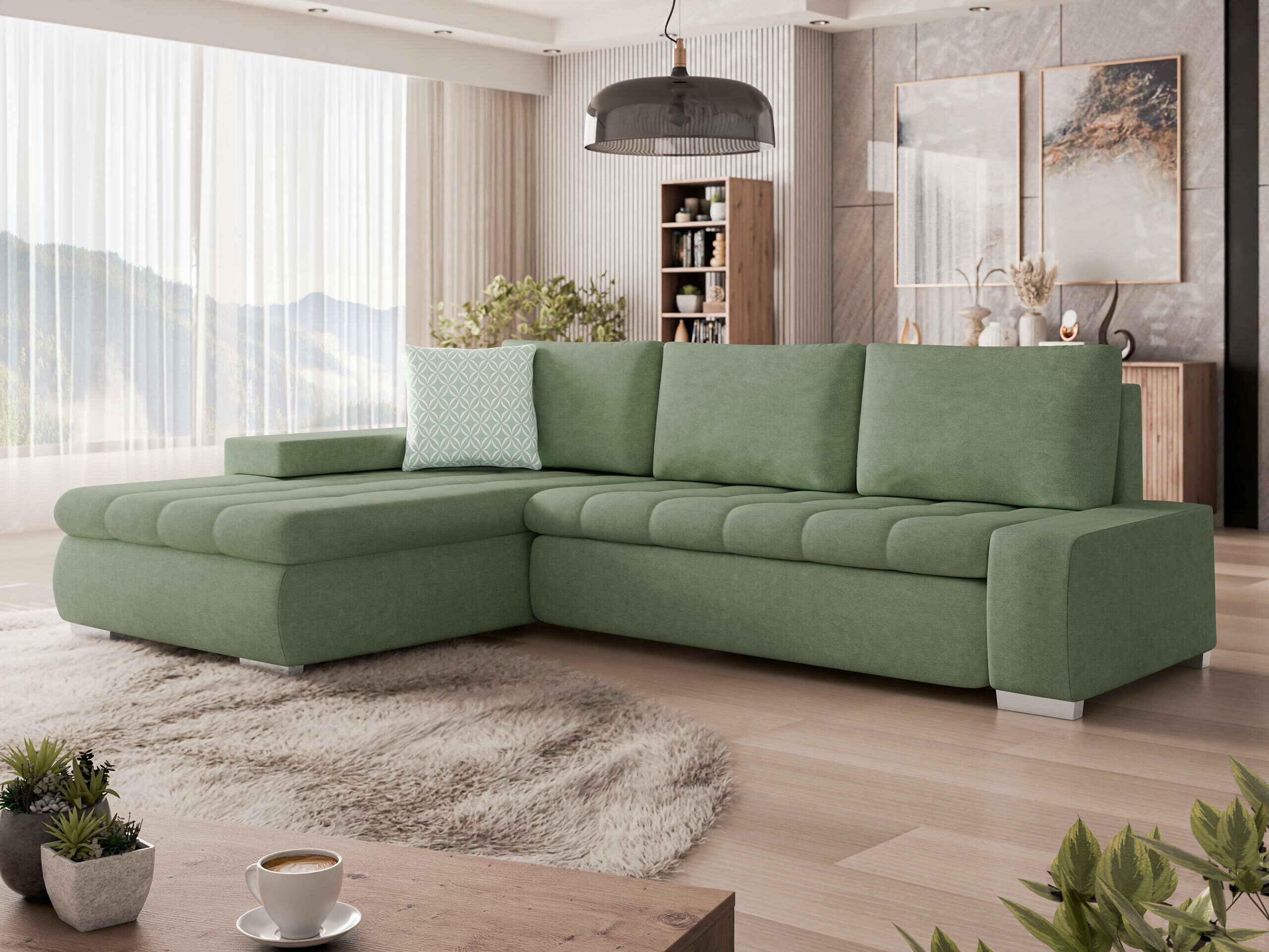 Kutna garnitura Comfivo Nitor (Uttario Velvet 2954 + Evo 29)