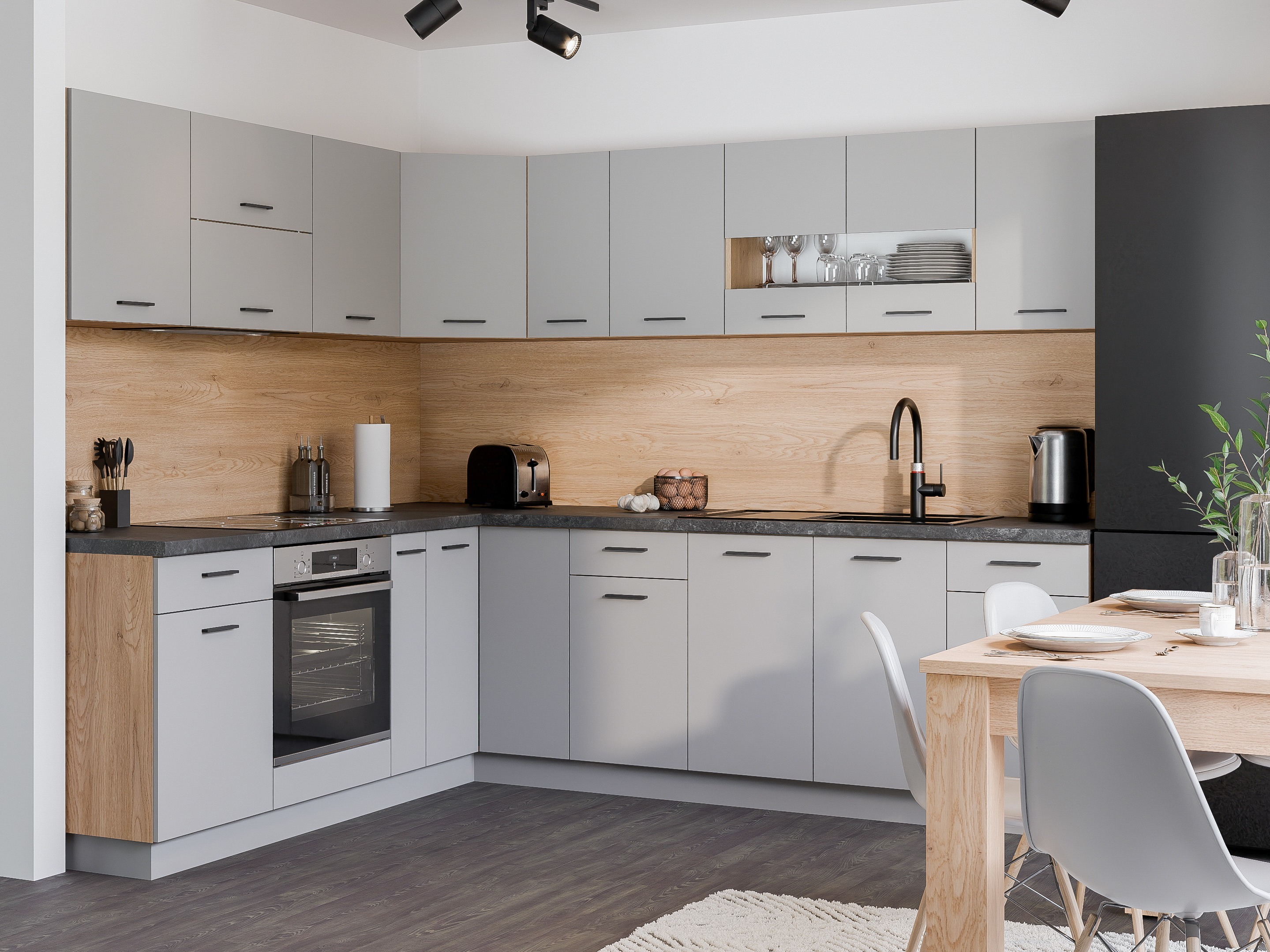 Modularan kuhinjski set Ati Grey 131