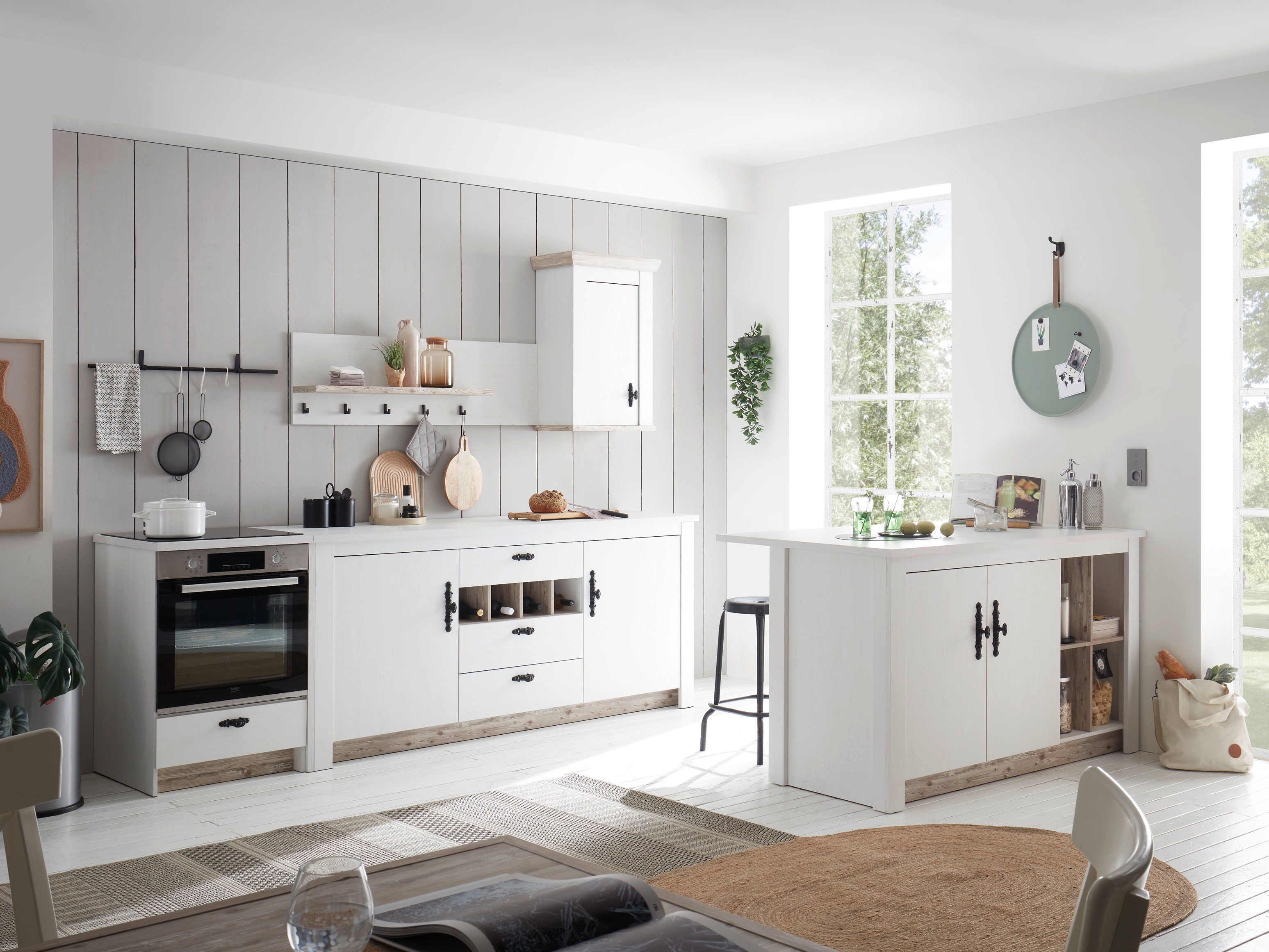 Zidna polica Flora 104