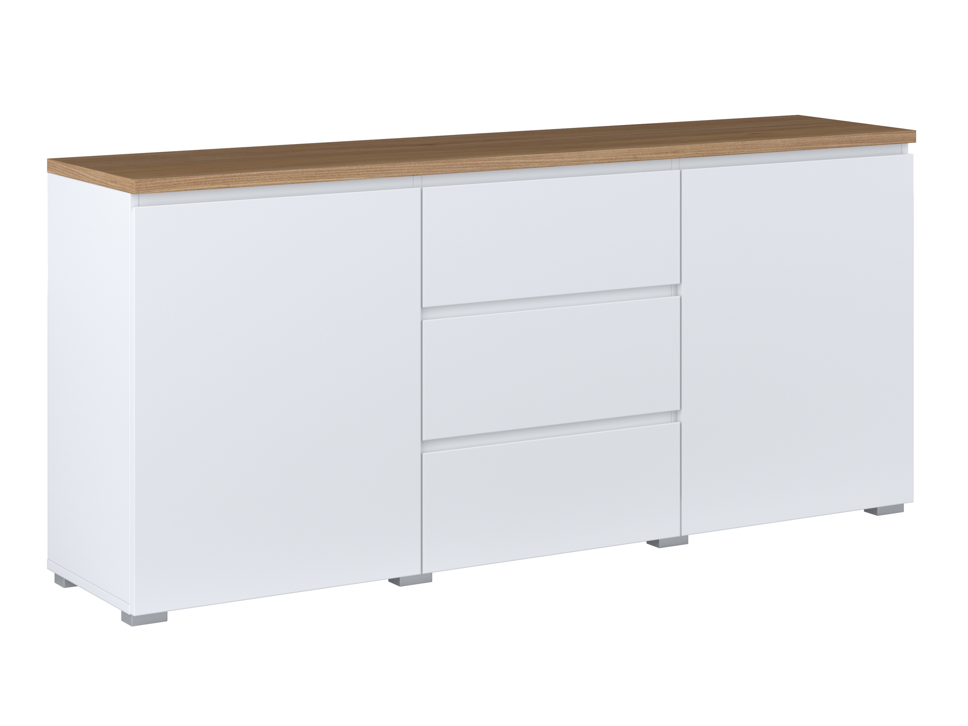 Komoda Baletu 106 (Bijela + Hrast)