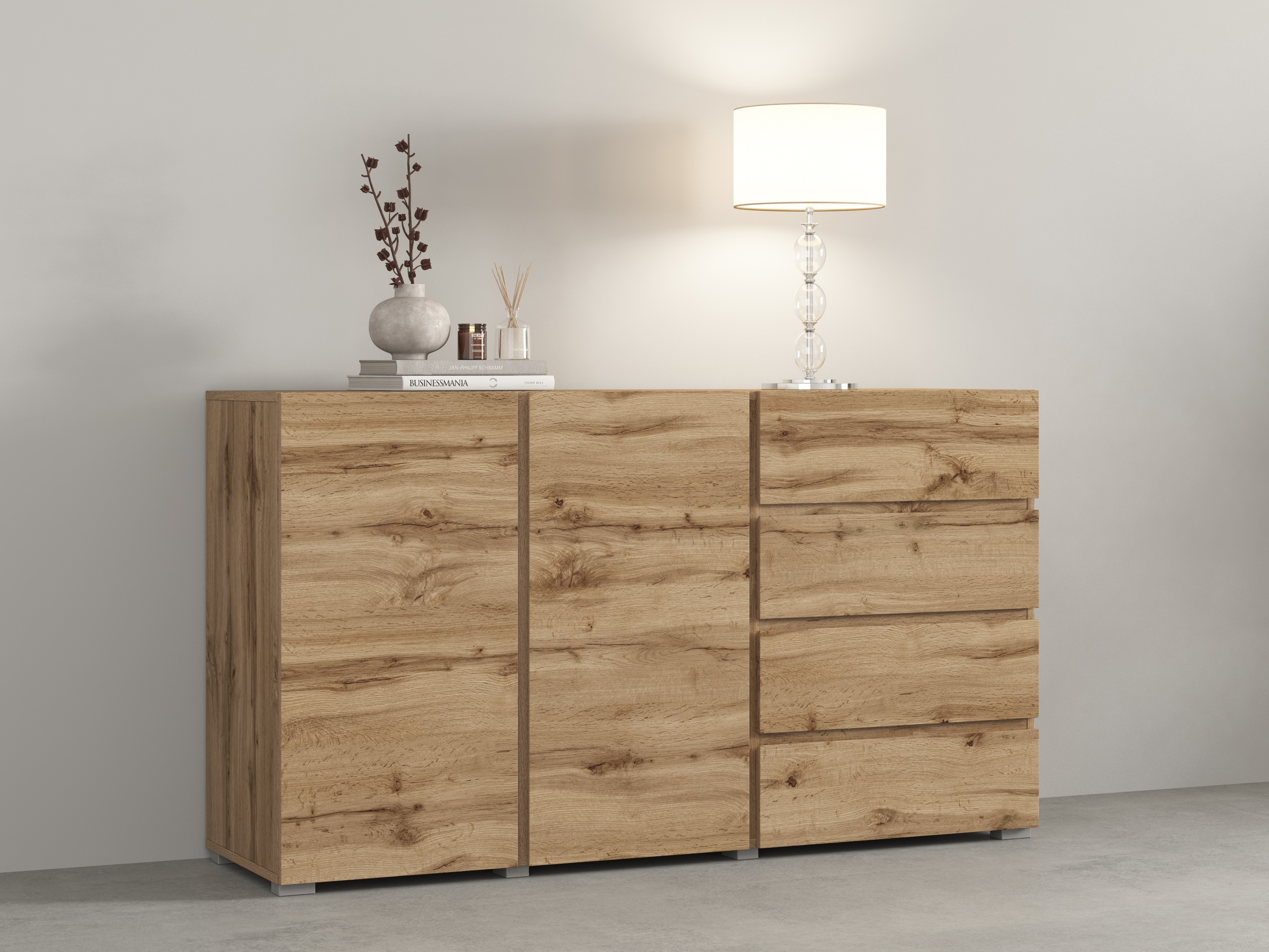 Komoda Elbleve 101 (Hrast Wotan)