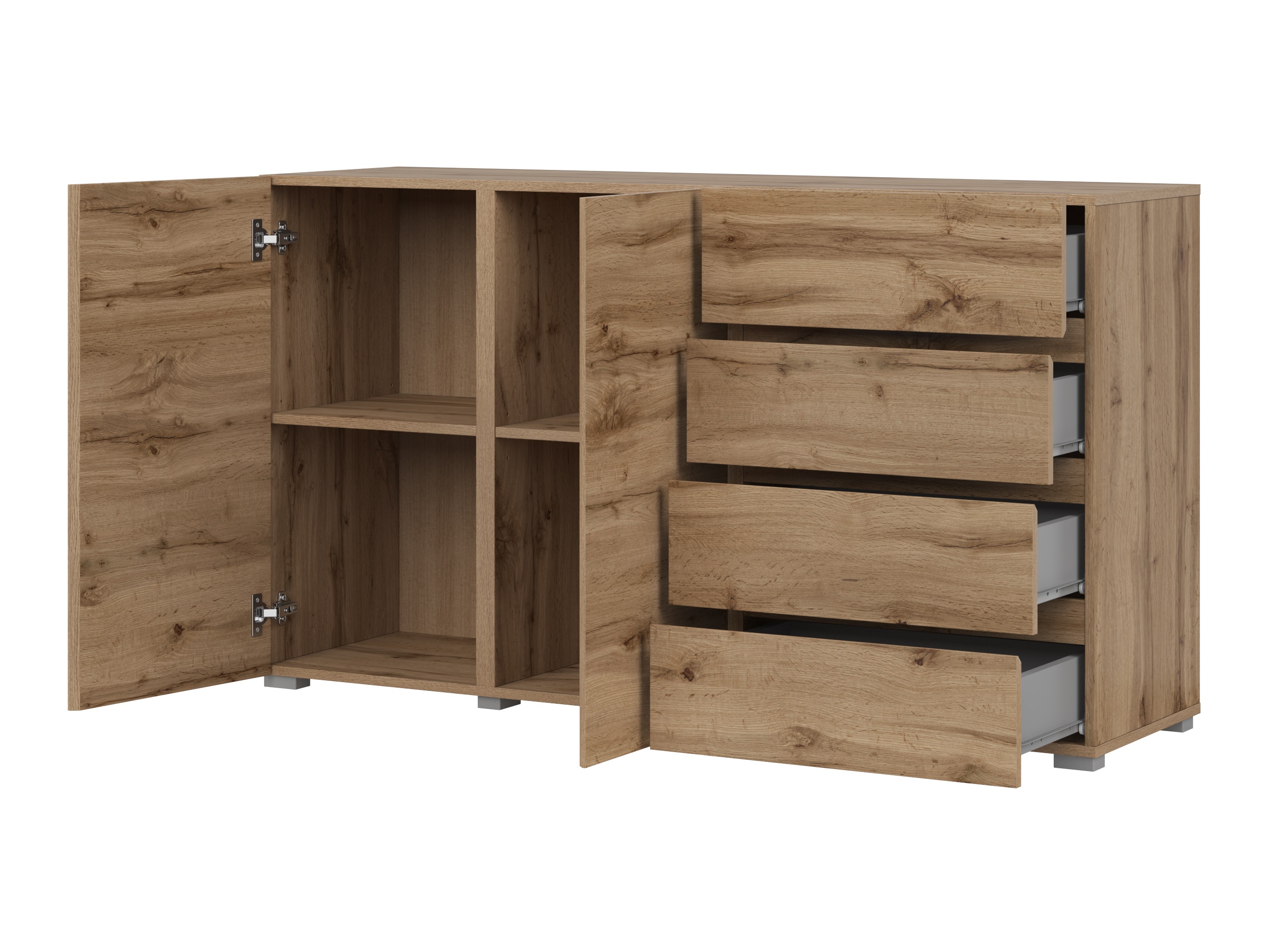 Komoda Elbleve 101 (Hrast Wotan)