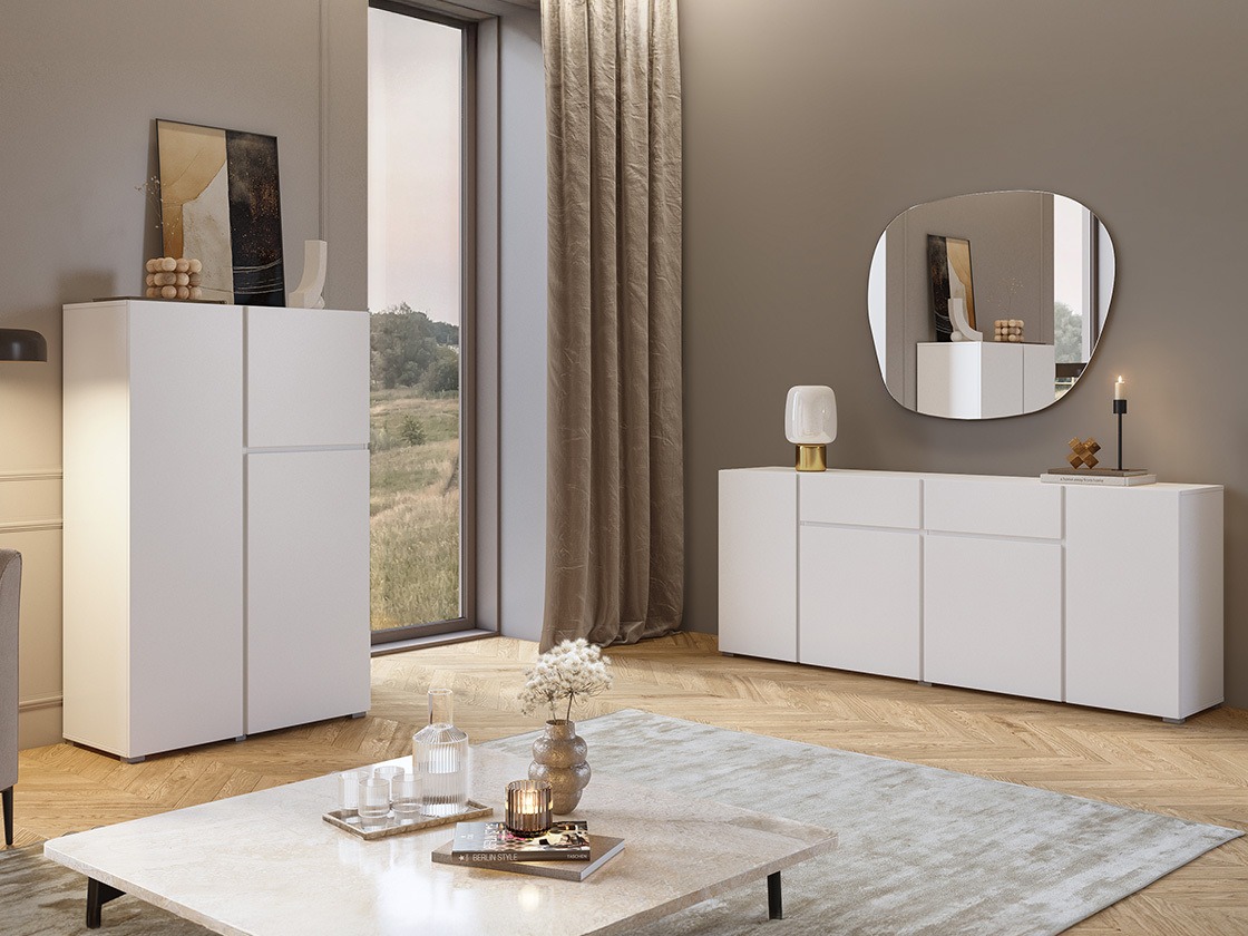 Komoda Elbleve 103 (Bijela)