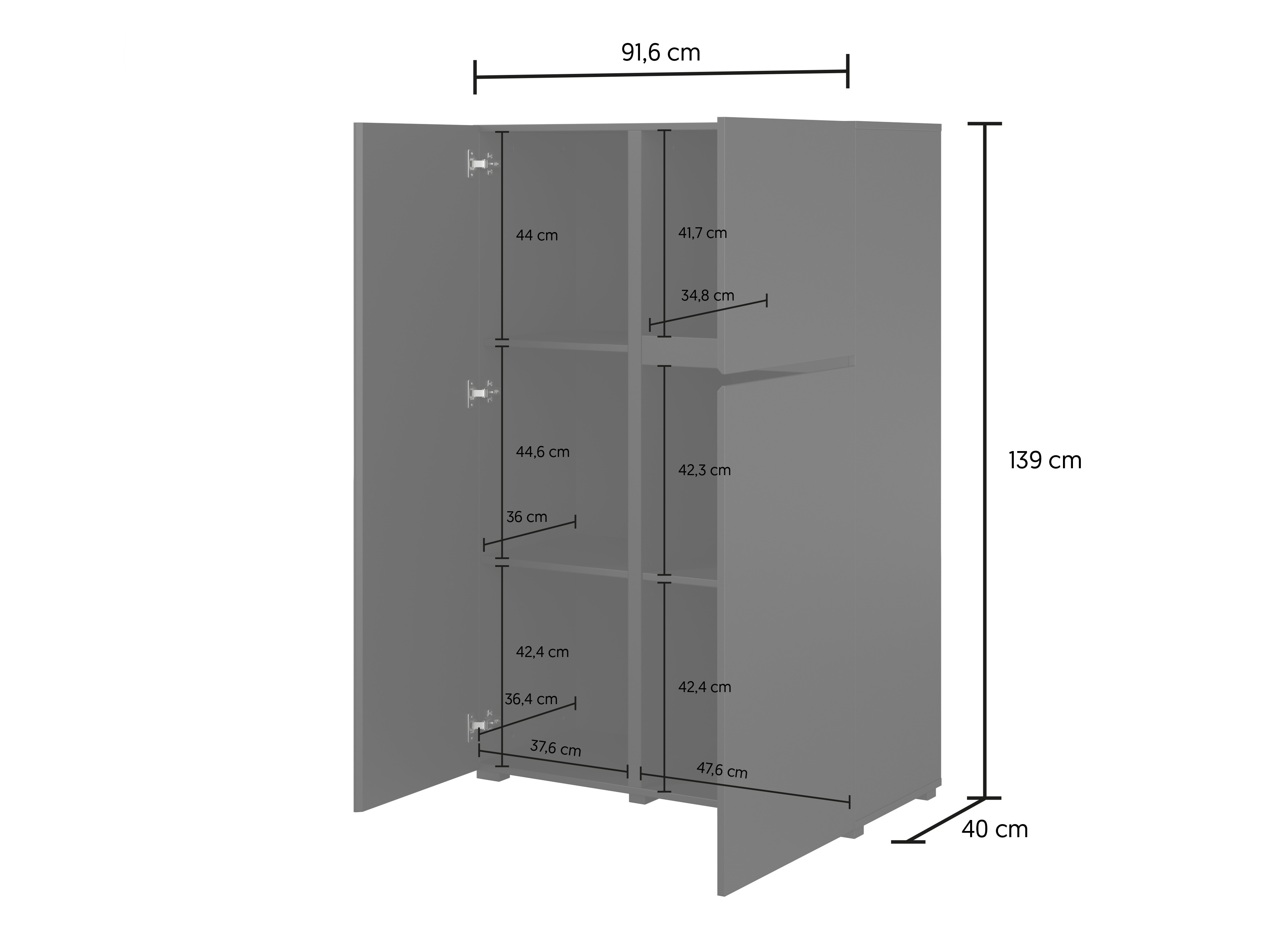 Set za dnevni boravak Elbleve 104 (Bijela)