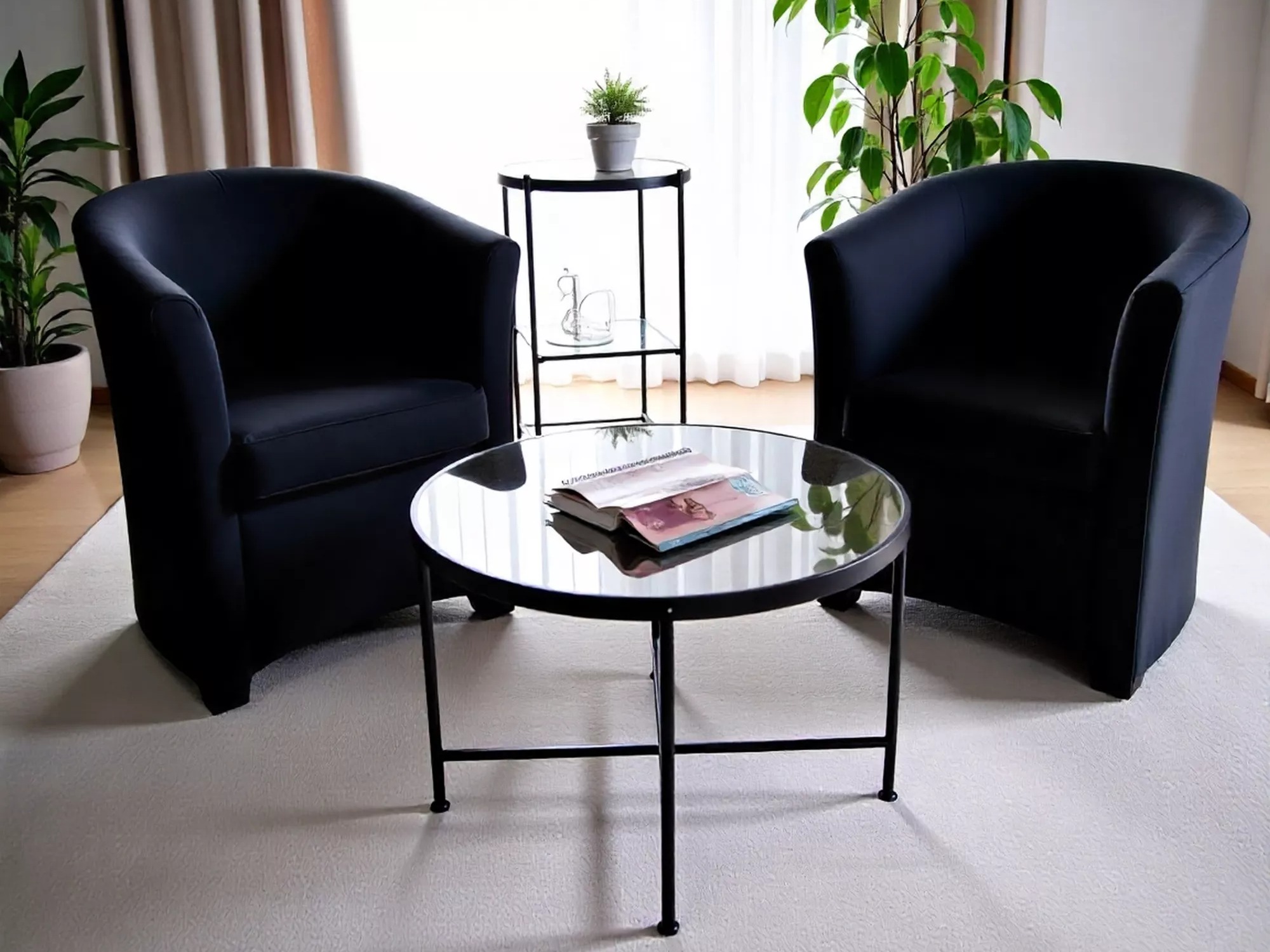 Fotelja Detroit 924 (Crna)