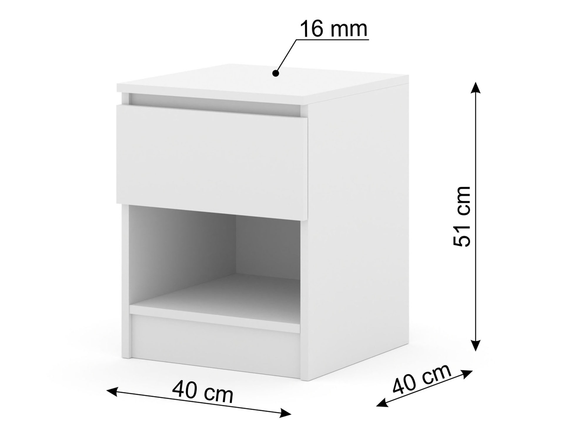 Noćni ormarić Buffalo 202