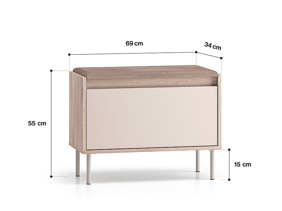 Ormarić za cipele Tivorlo 108