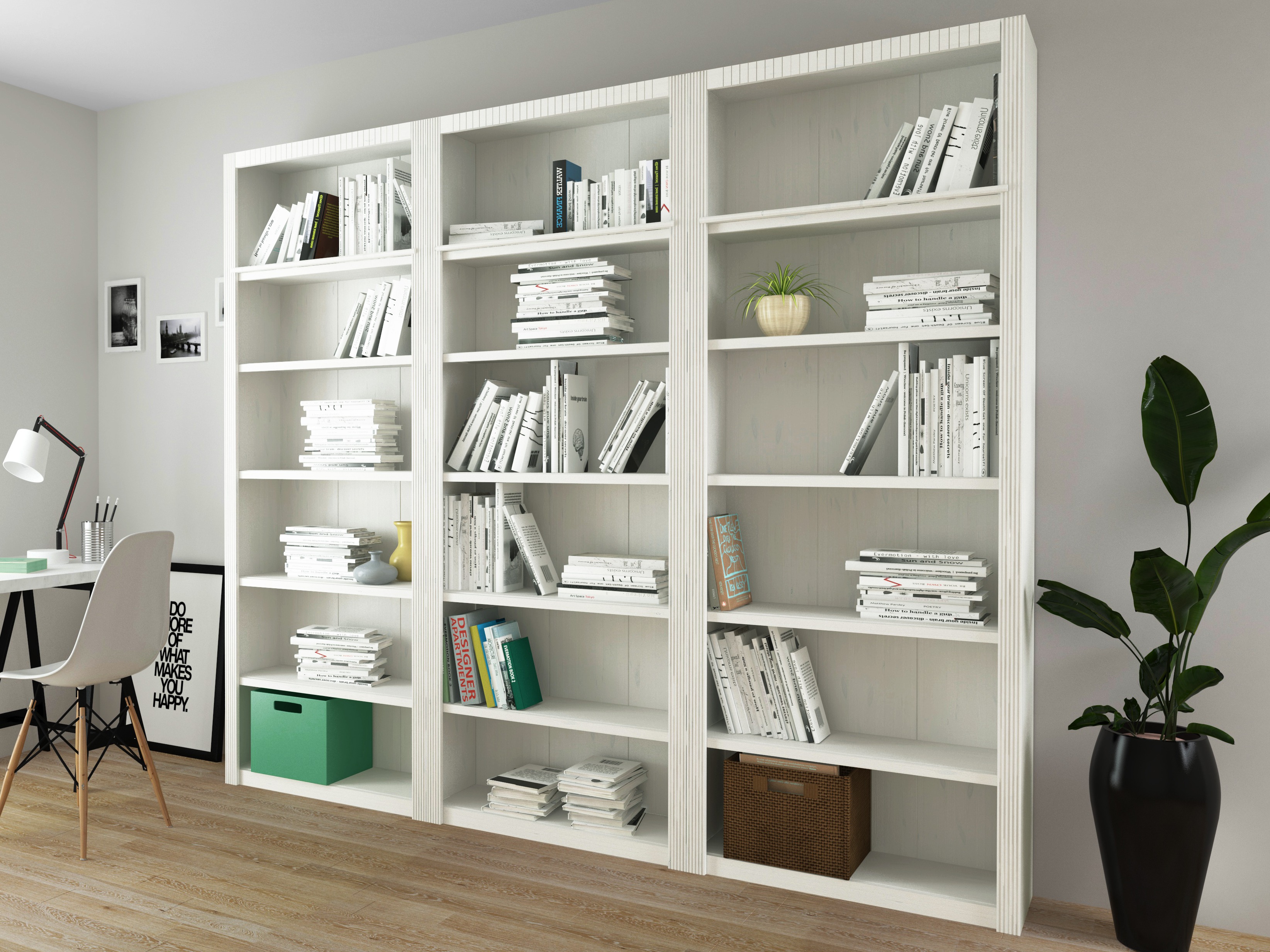 Set polica Orlmara 106 (Bijela)