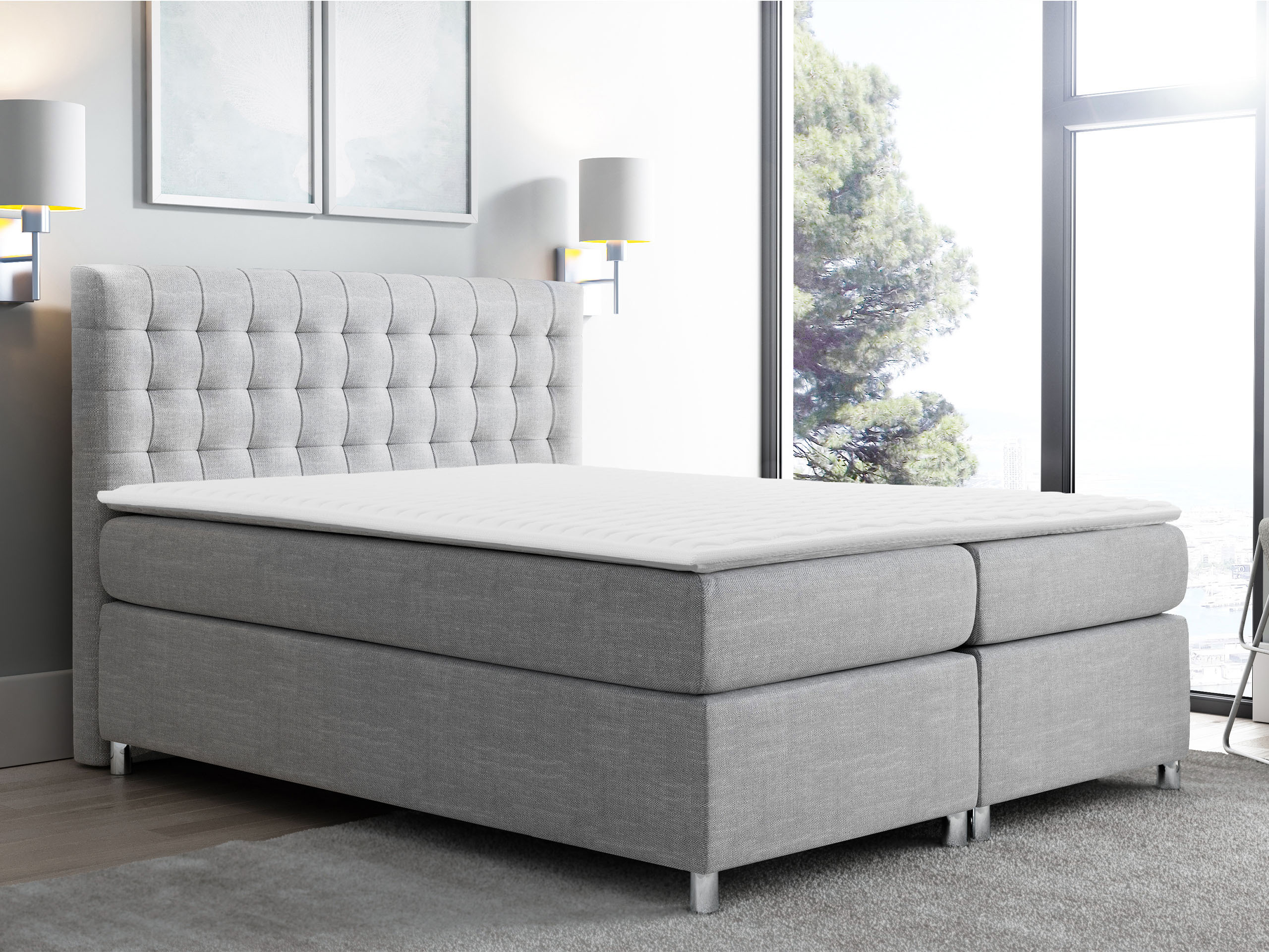Boxspring krevet Signum (Ikar 05)