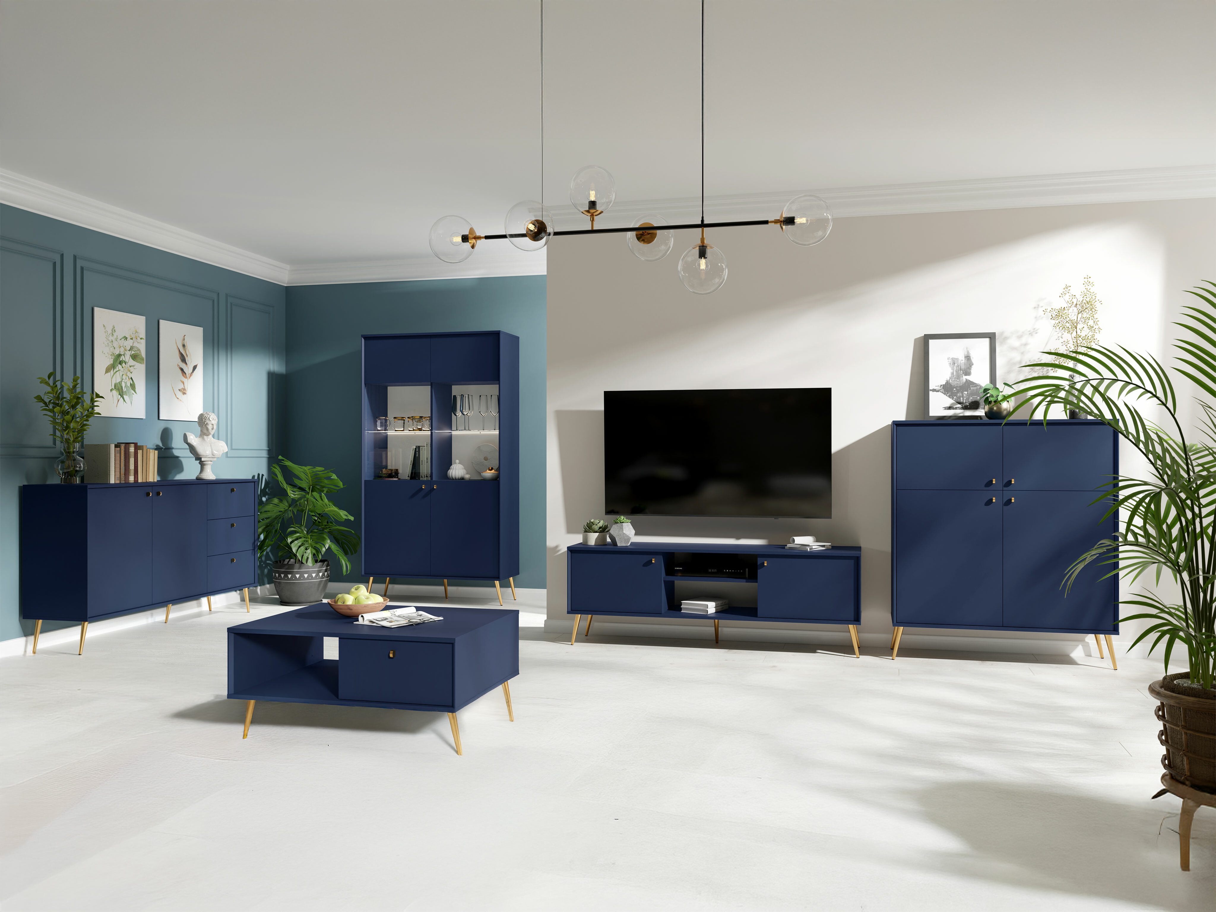 TV stol Corcamo 101 (Tamno plava)