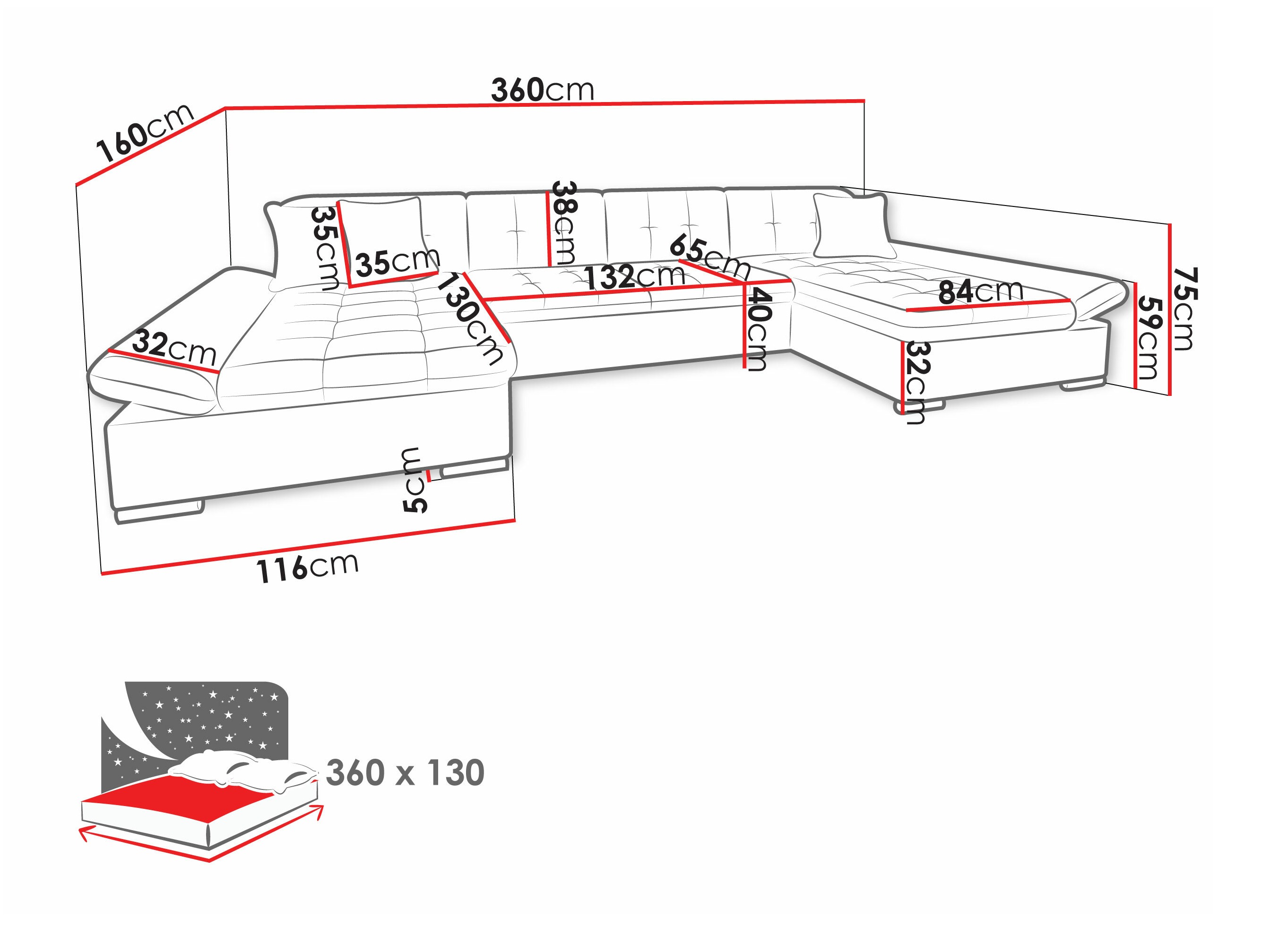 Kutna garnitura Comfivo Ficus I (Soft 011 + Lux 05 + Lux 06)