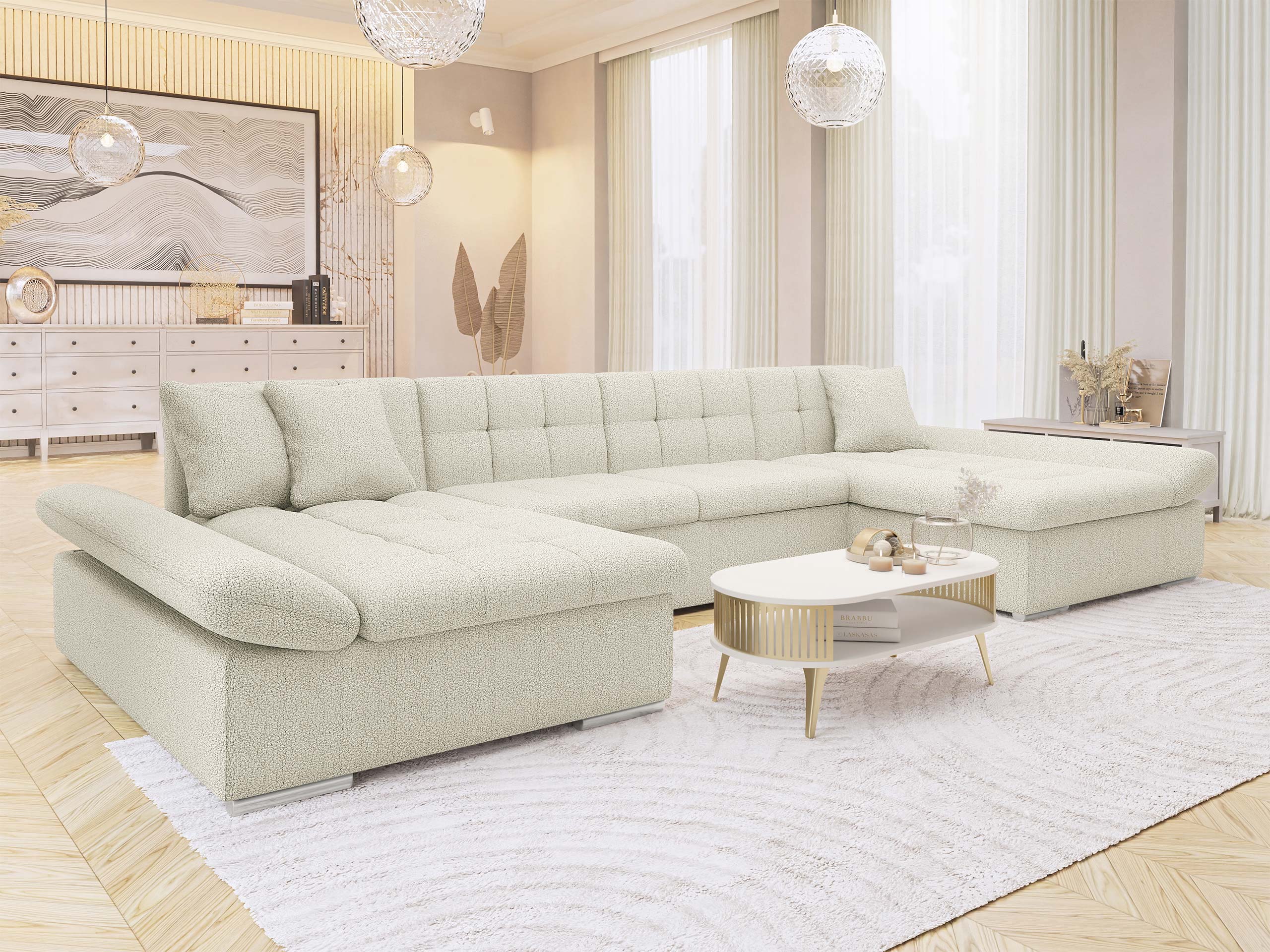 Kutna garnitura Comfivo Ficus II (Manza 04)