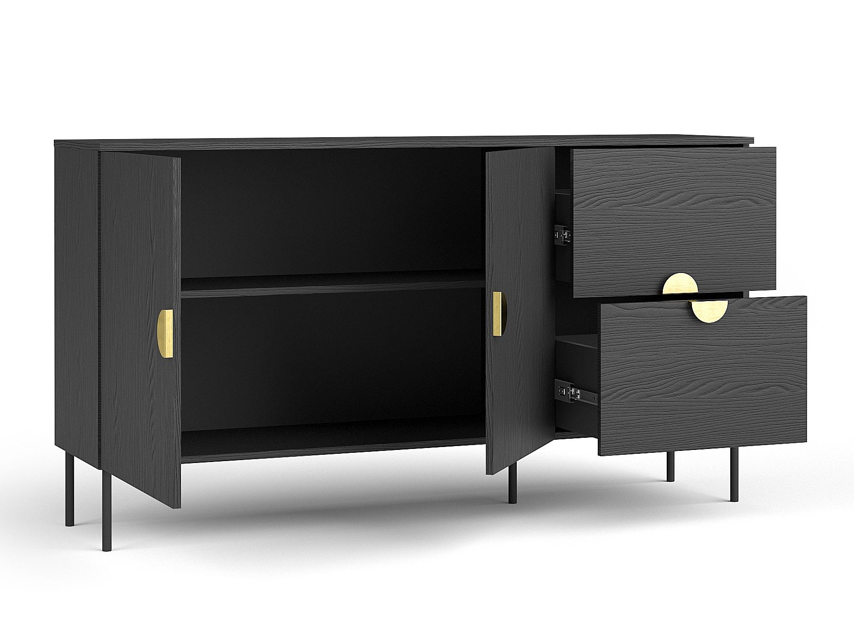 Komoda Morsono 100 (Crna)