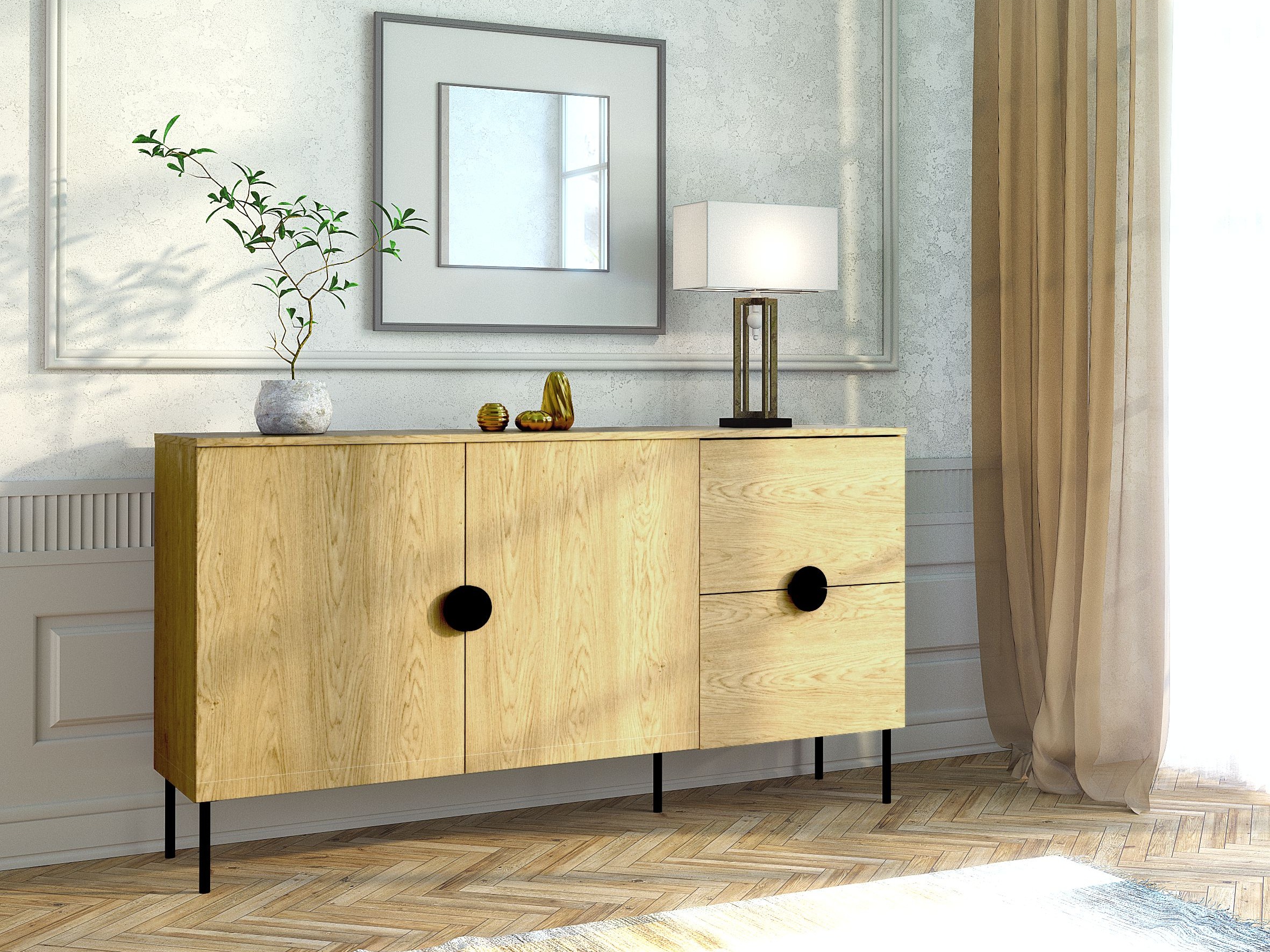 Komoda Morsono 100 (Hrast)