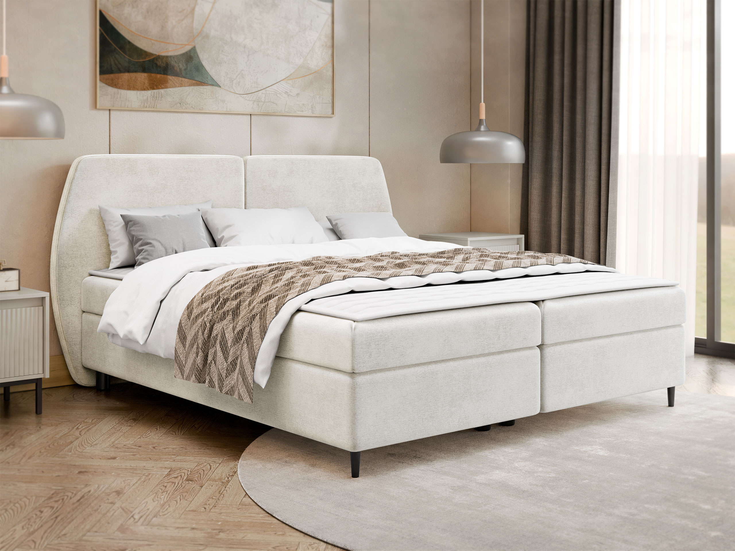 Boxspring krevet Stonecrest 110 (Wave 01)