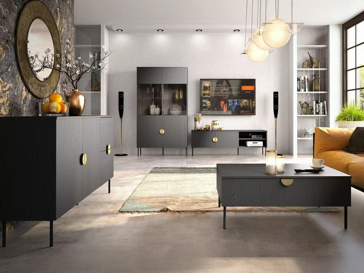 Komoda Morsono 100 (Crna)