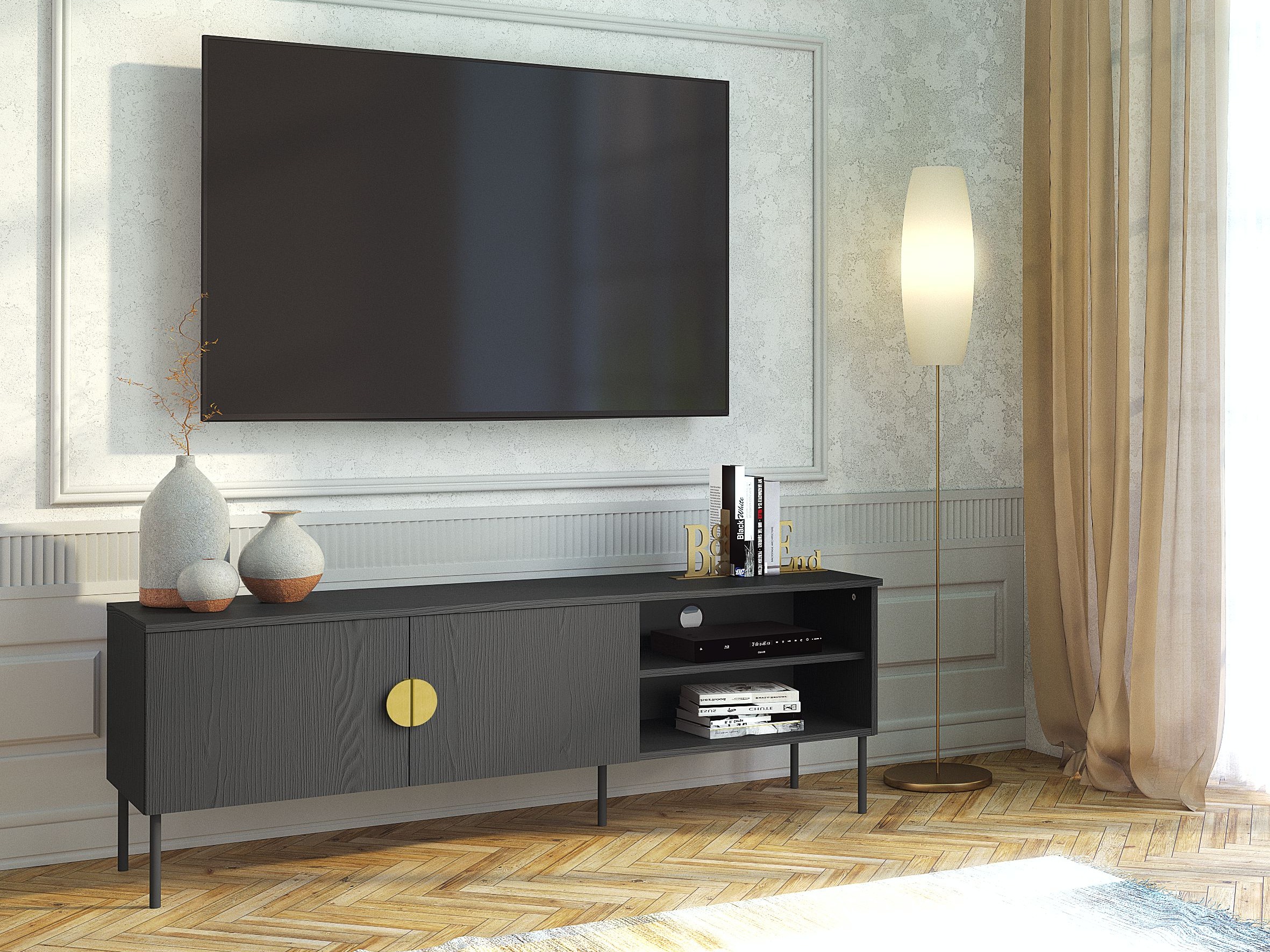 TV stol Morsono 102 (Crna)