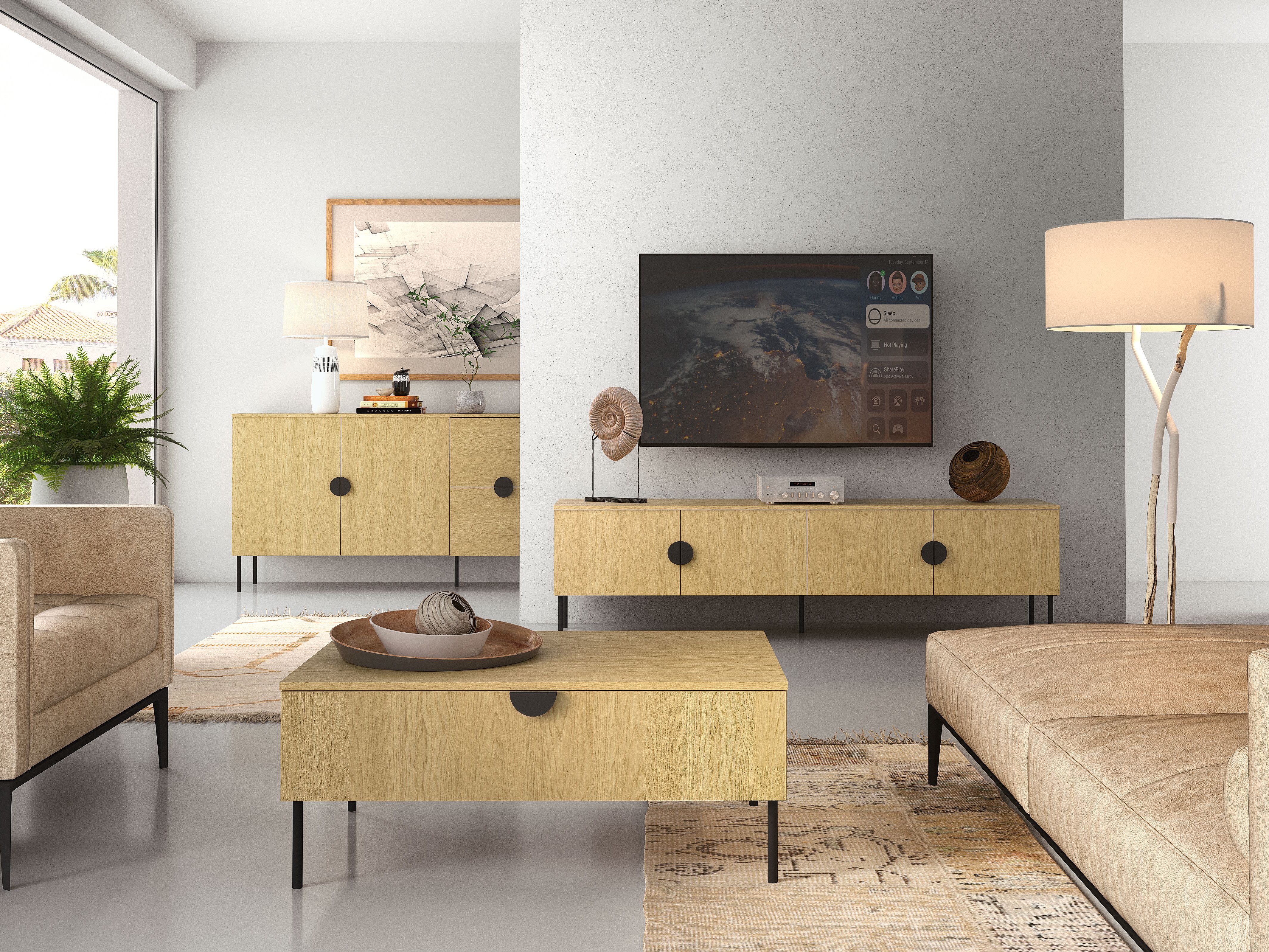 TV stol Morsono 103 (Hrast)