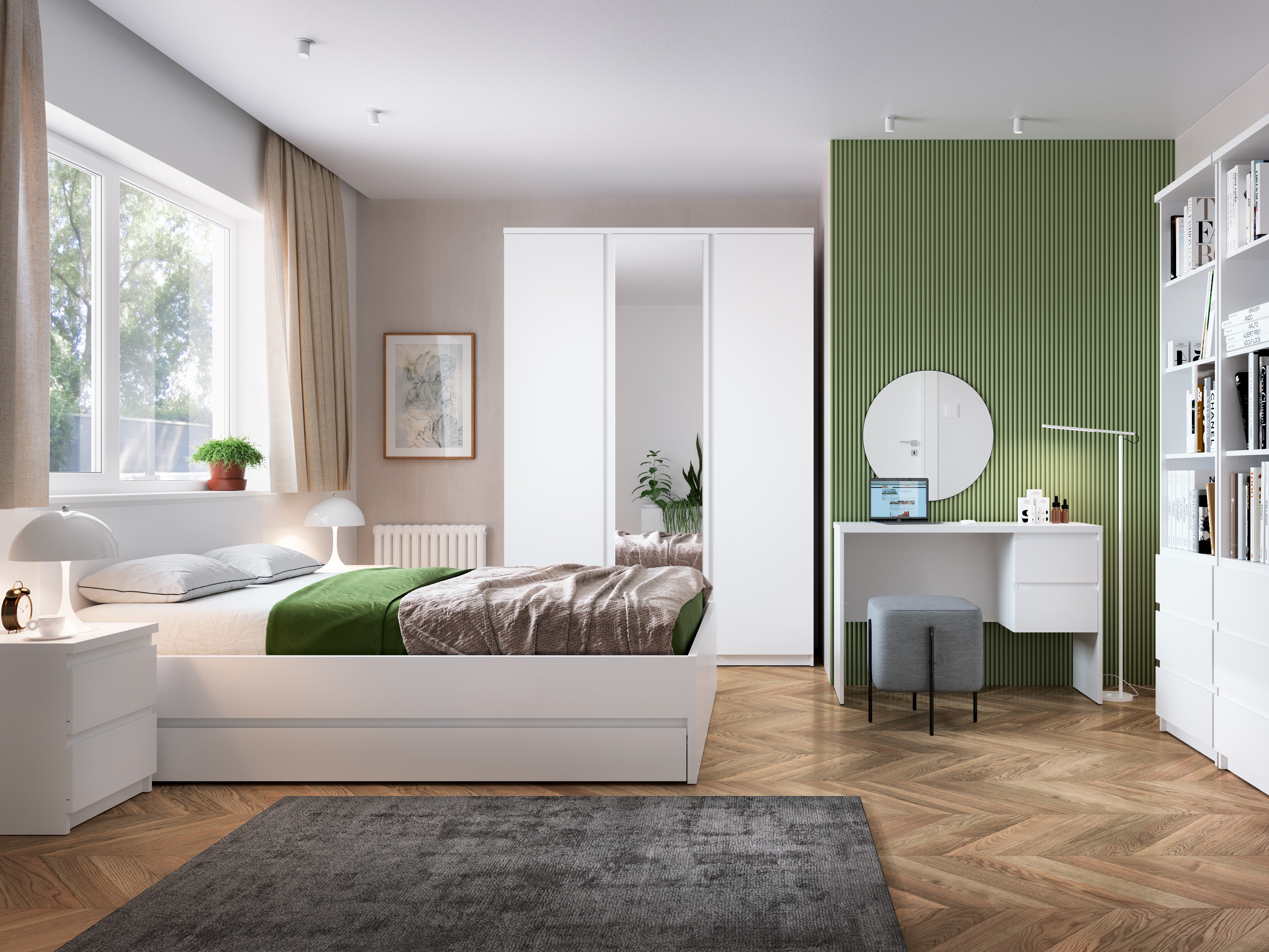 Krevet Merfere 131 (Bijela)