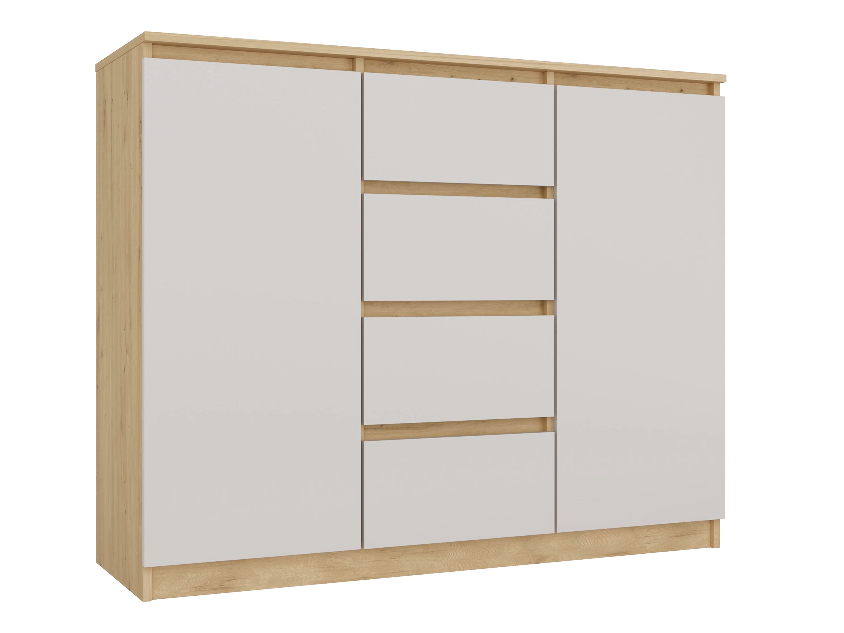 Komoda Elbvelu 113 (Hrast Artisan + Kašmir)