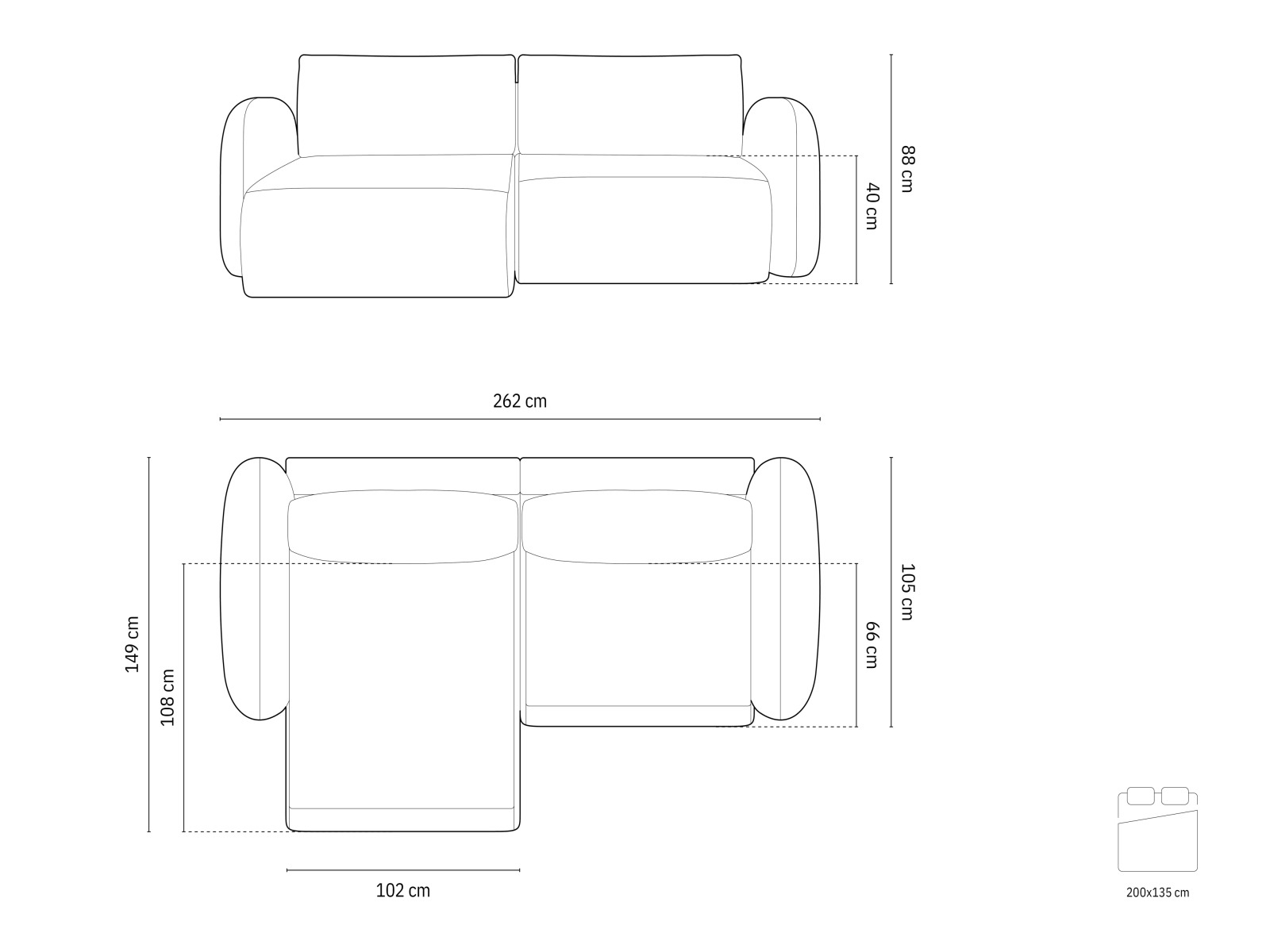 Kutna garnitura Franklin 207 (Eden 12)