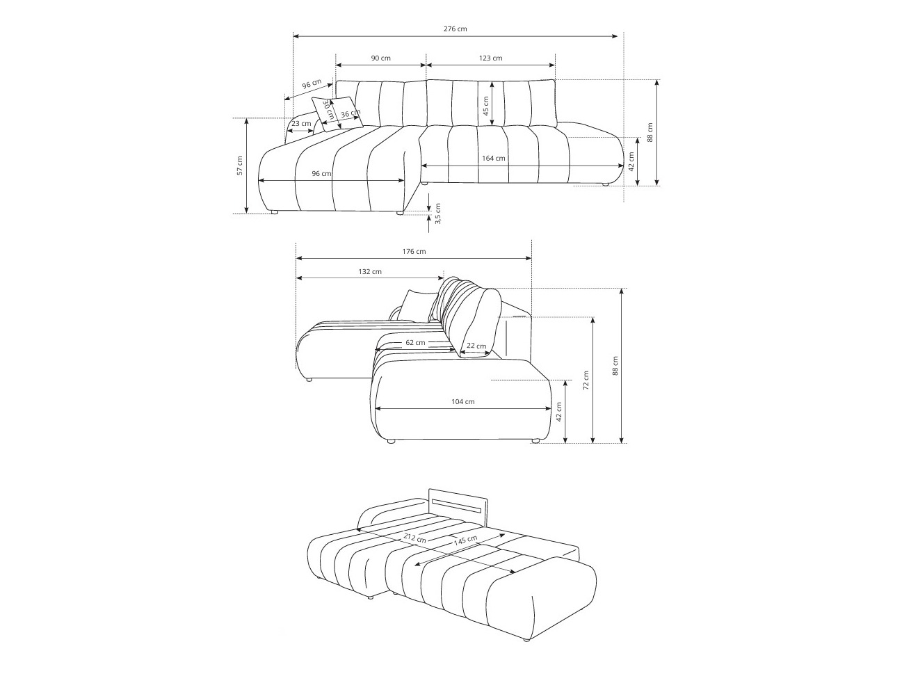 Kutna garnitura Kingston 152 (Lambi 12)