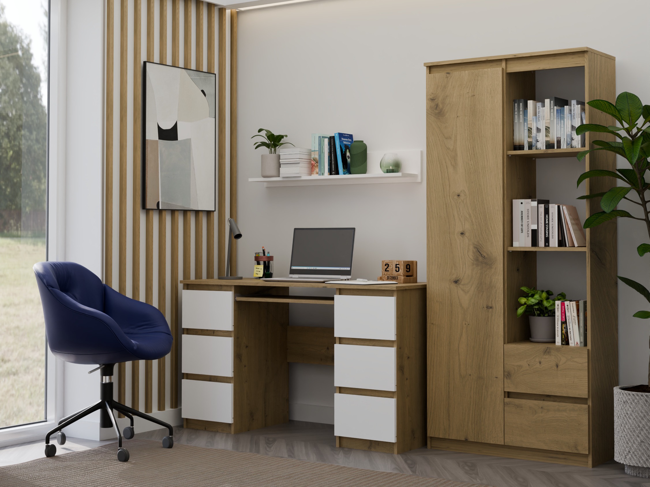 Zidna polica Mandeville 335