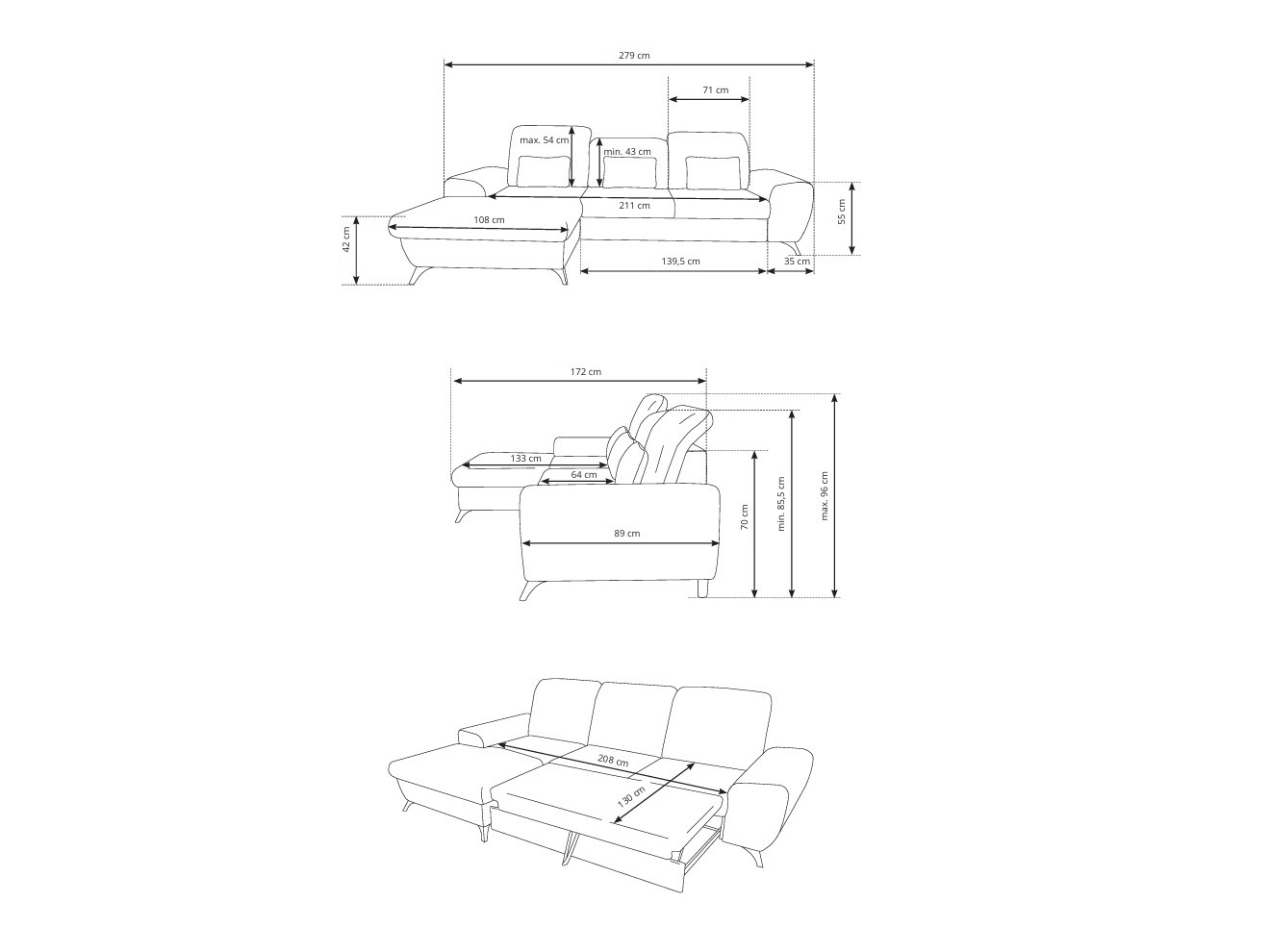 Kutna garnitura Kingston 200 (Avra 06)