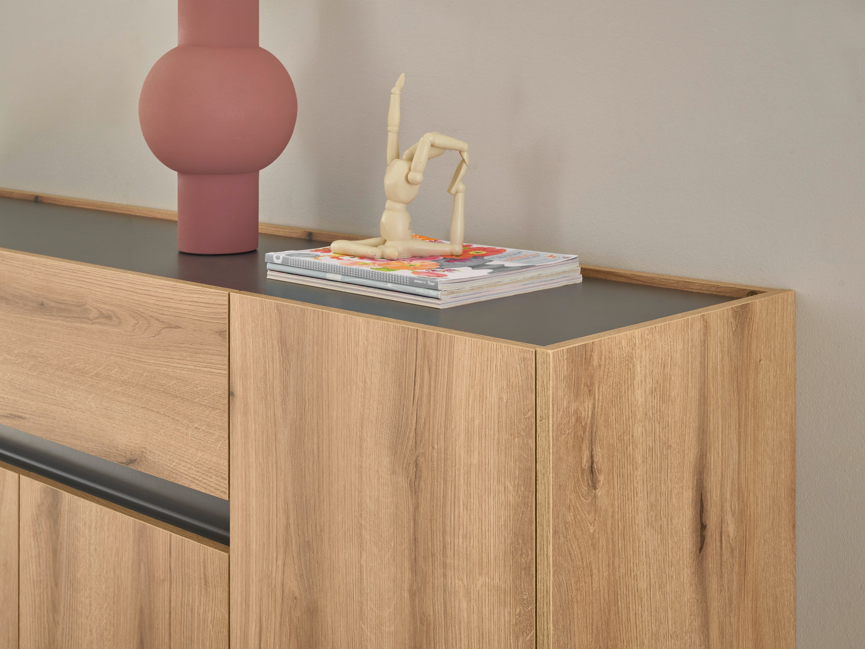 Komoda Elbsori 117 (Hrast + Antracit)