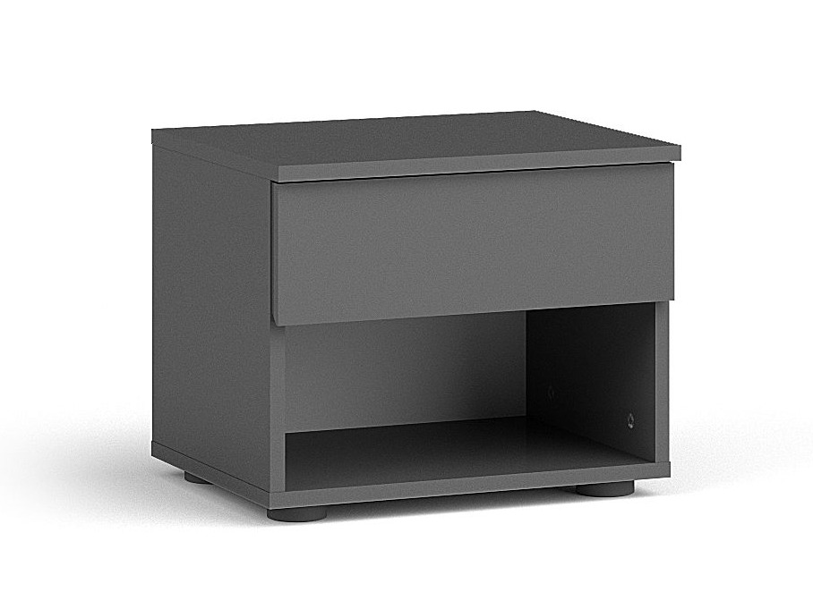 Set noćnih ormarića Odecira 102 (Grafit)