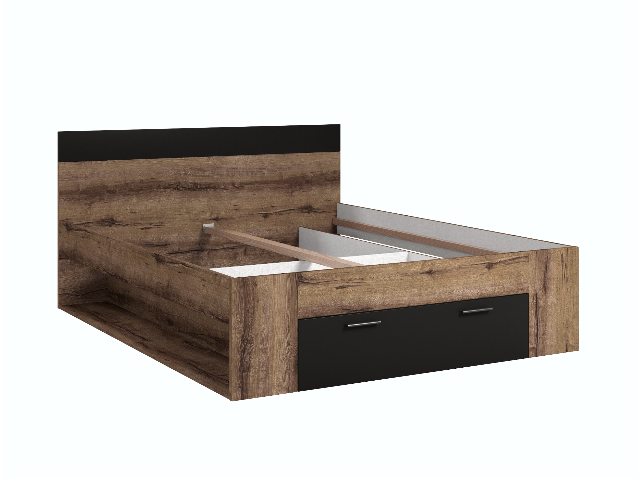 Krevet Melvele 108 (Hrast Monastery + Crna)