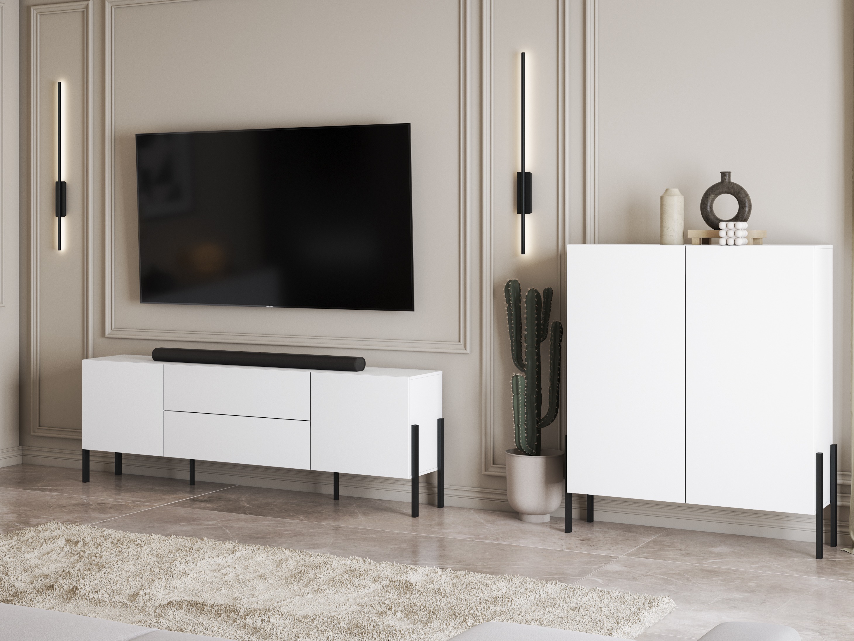 TV stol Etsore 102 (Bijela)