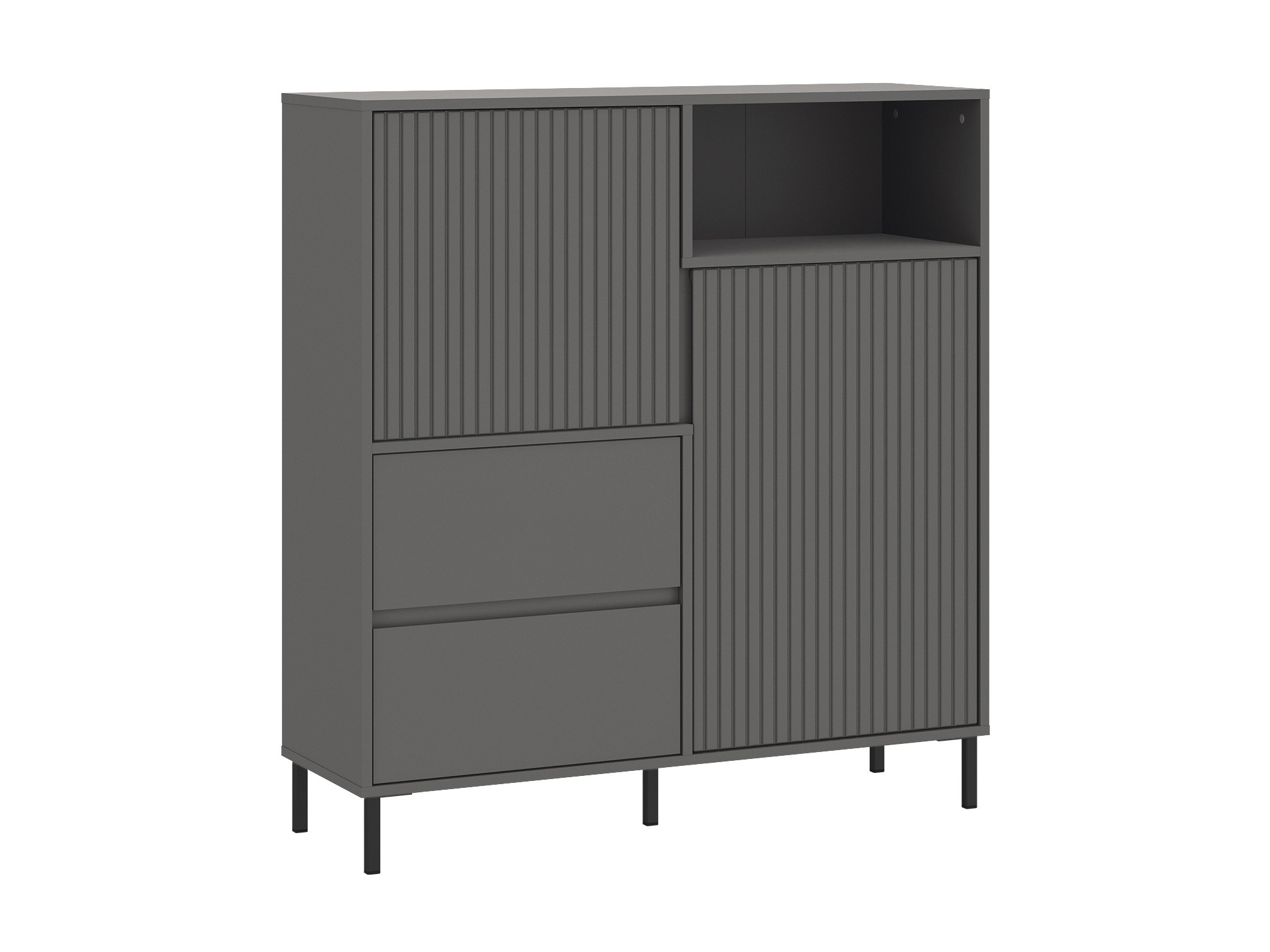 Set za dnevni boravak Ruvrevi 105 (Antracit)