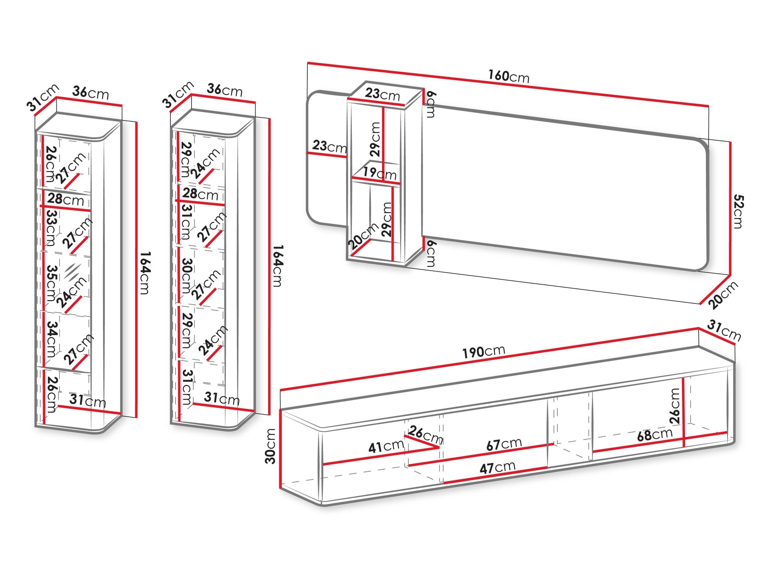 Set za dnevni boravak Dormele 105