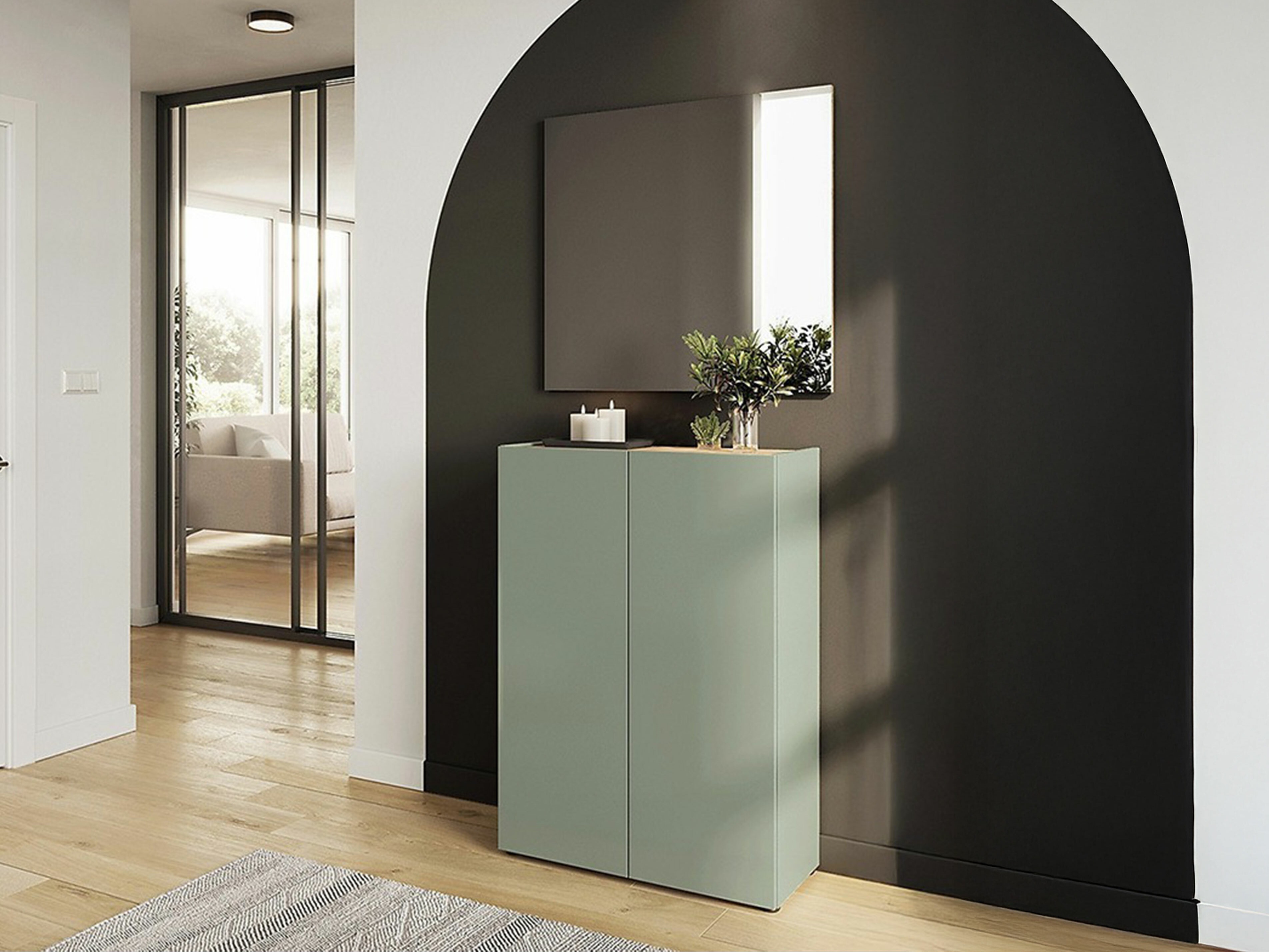 Set za hodnik Lircamu 103 (Zagasito zelena)