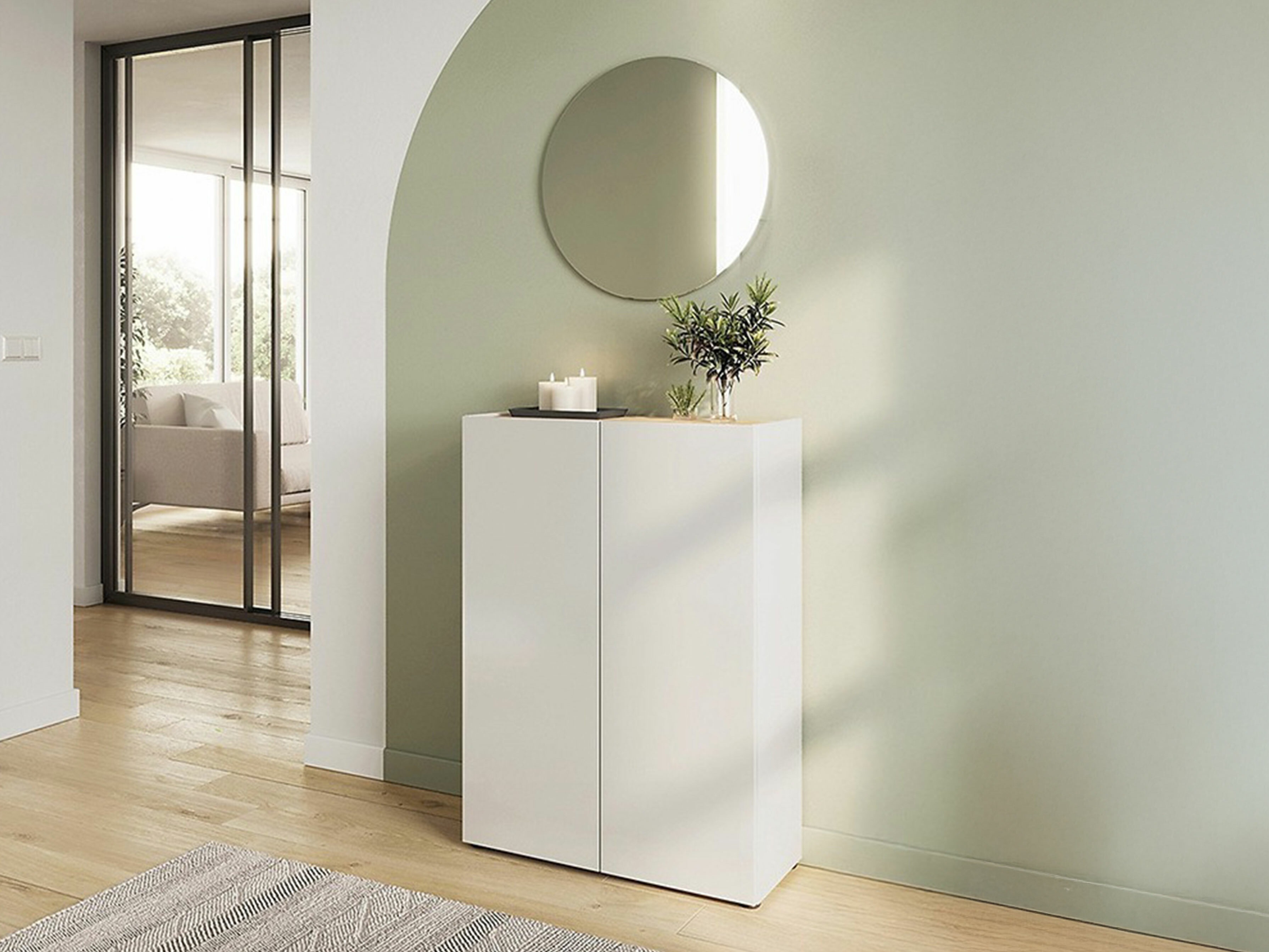 Set za hodnik Lircamu 105 (Bijela)