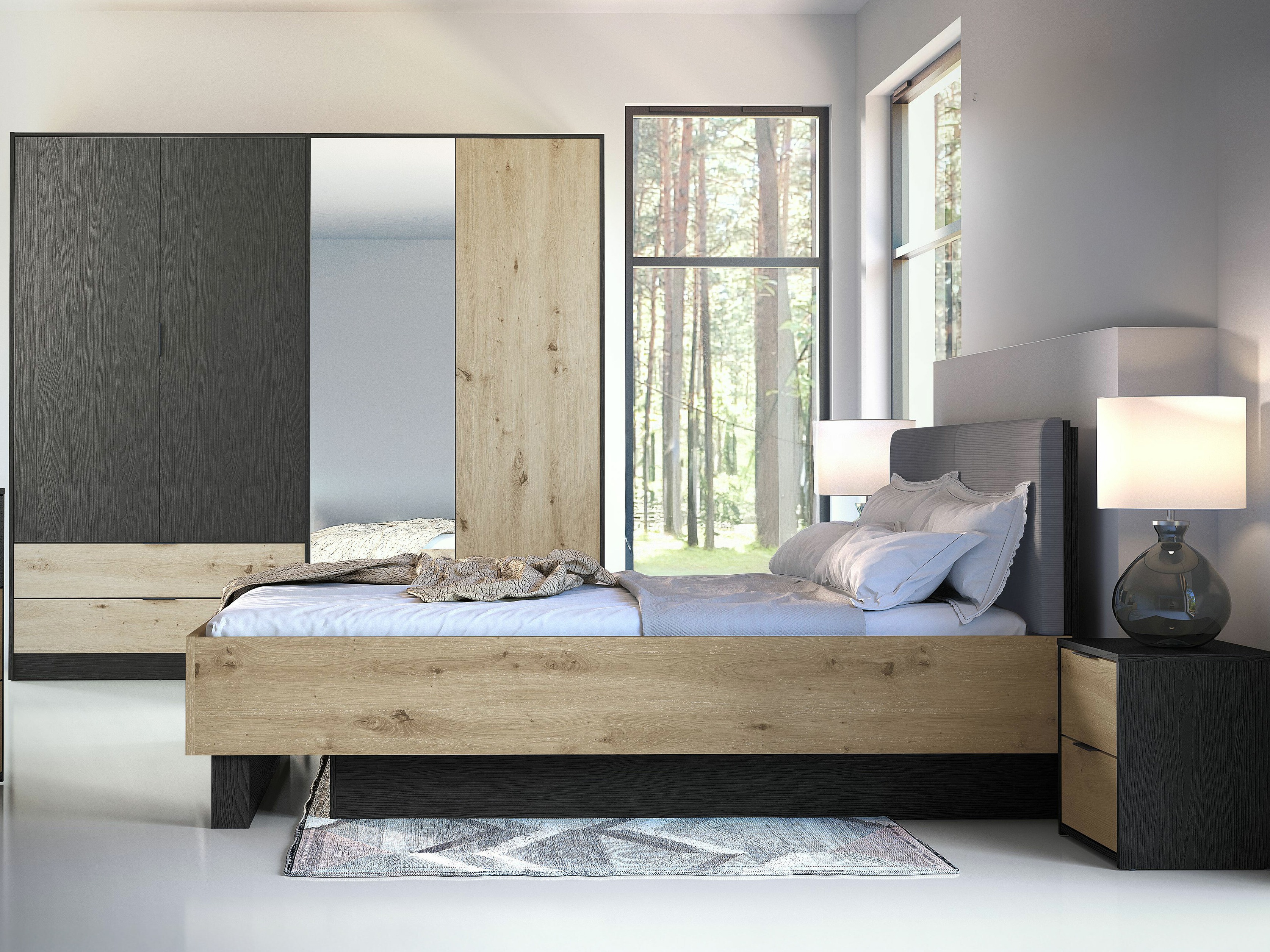 Set za spavaću sobu Elicora 105 (Nije dostupno)