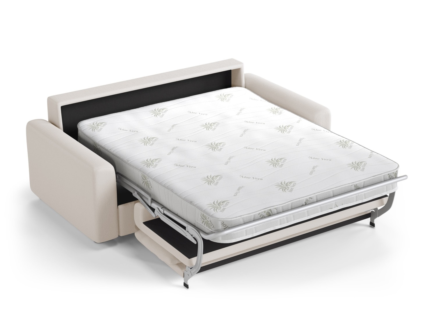 Kauč na razvlačenje Beckley 203 (Babel White)