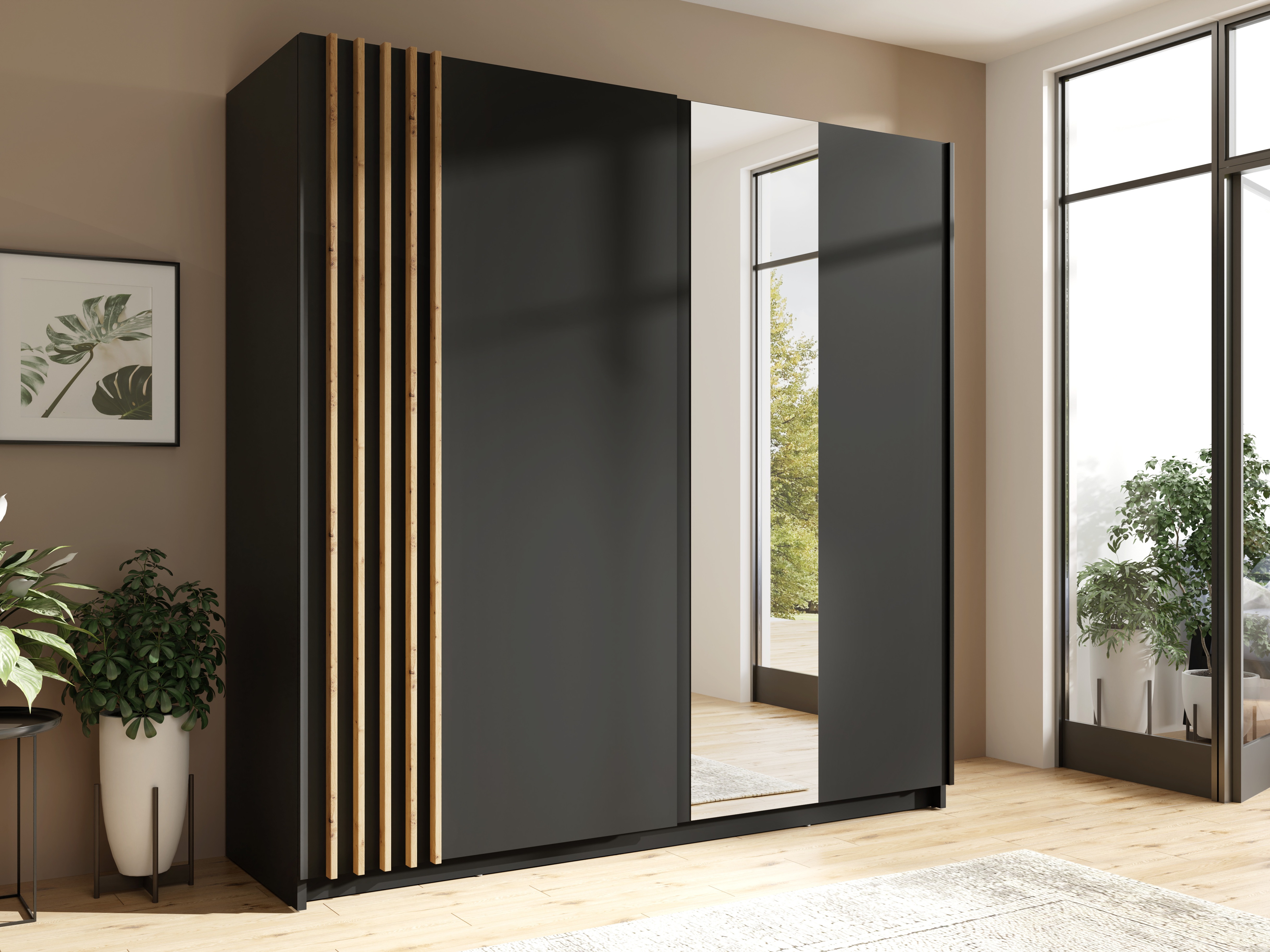 Ormar Baytown 118 (Crna)