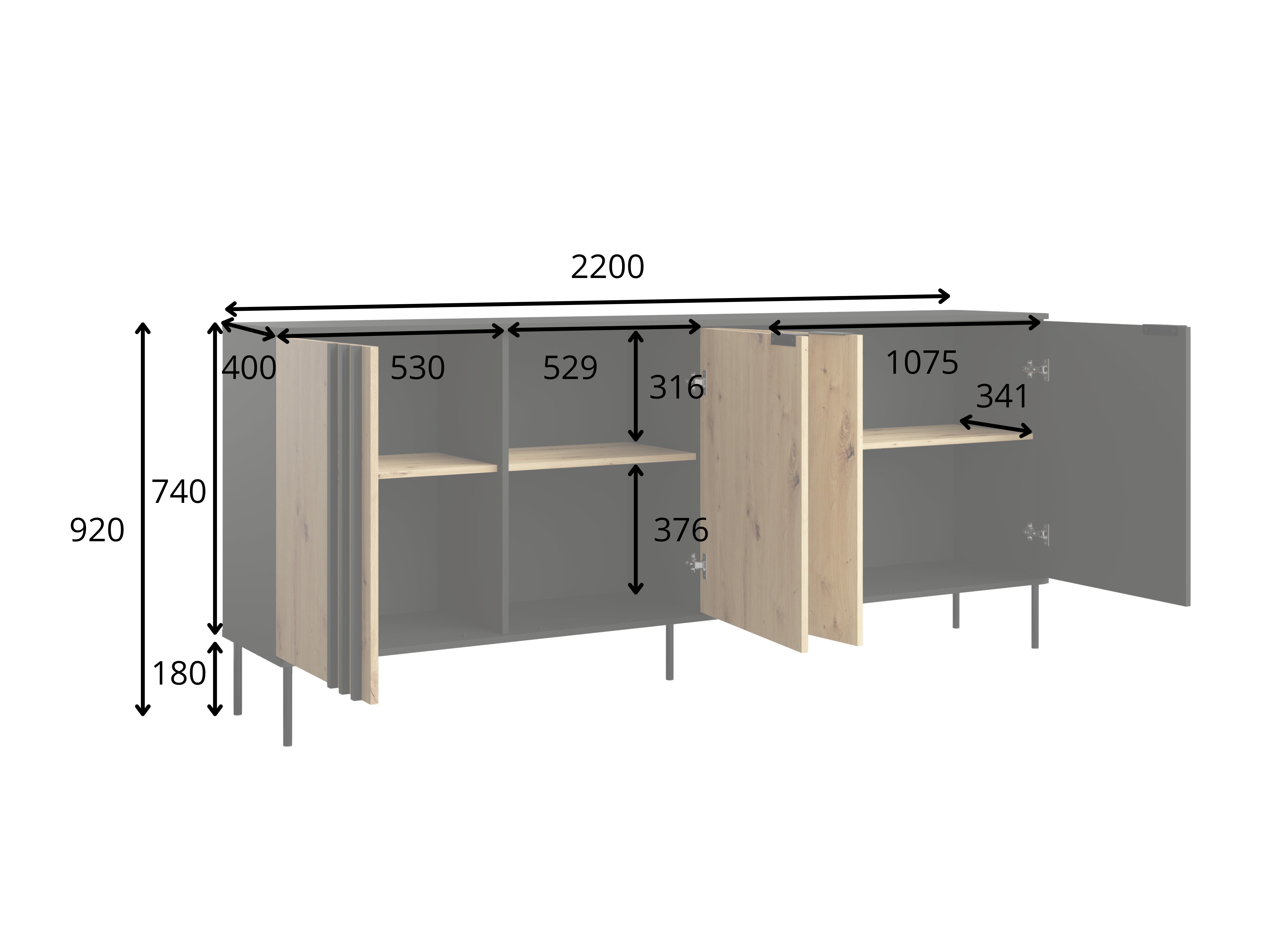 Ormarić Tivreme 101