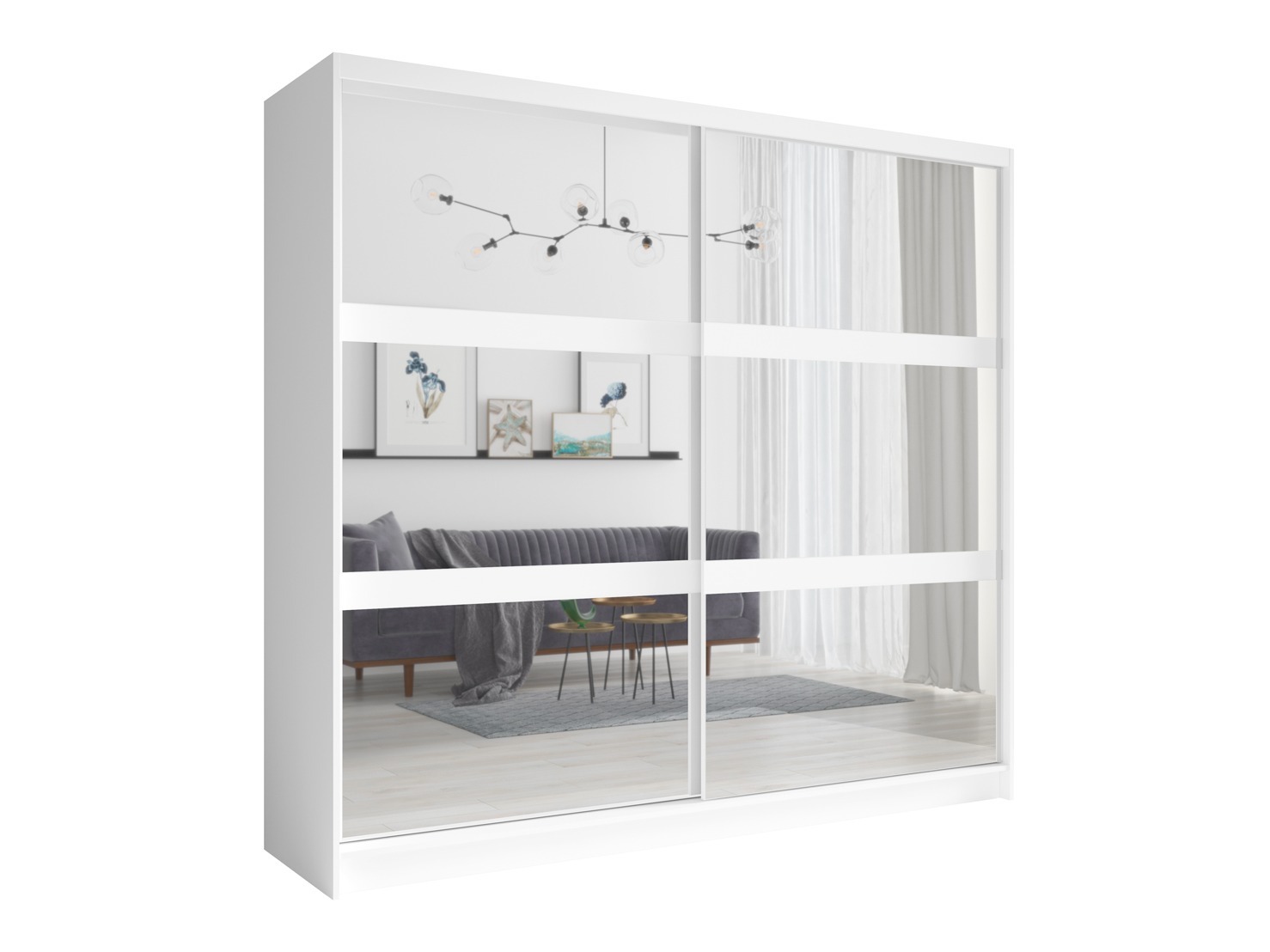 Set za spavaću sobu Odecira 104 (Bijela)