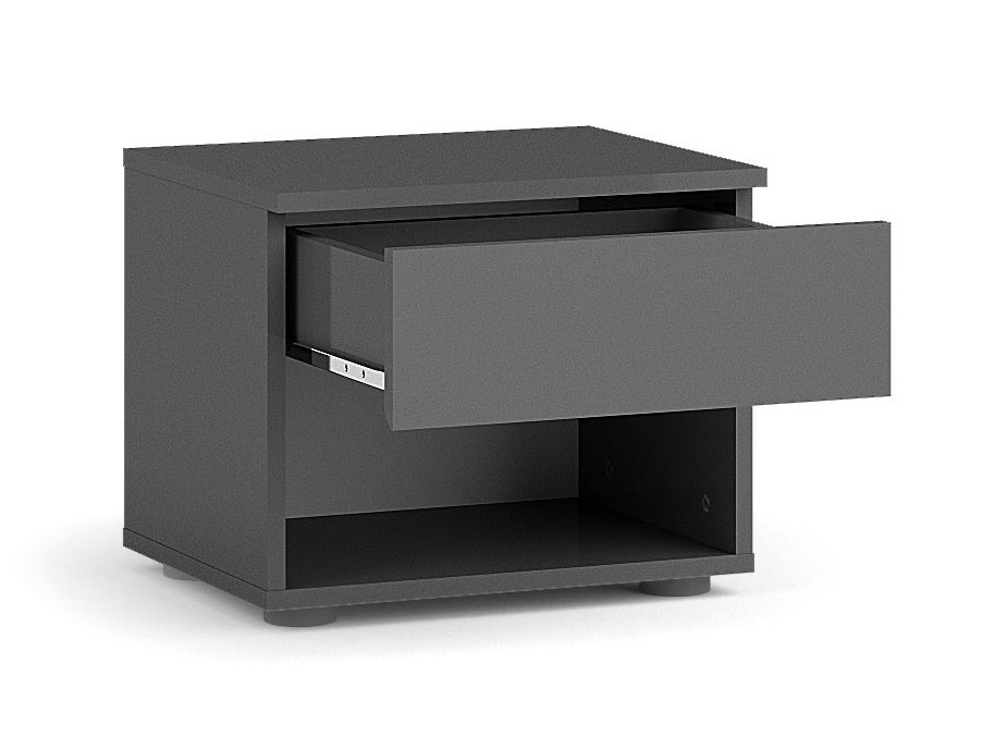 Set za spavaću sobu Odecira 104 (Grafit)