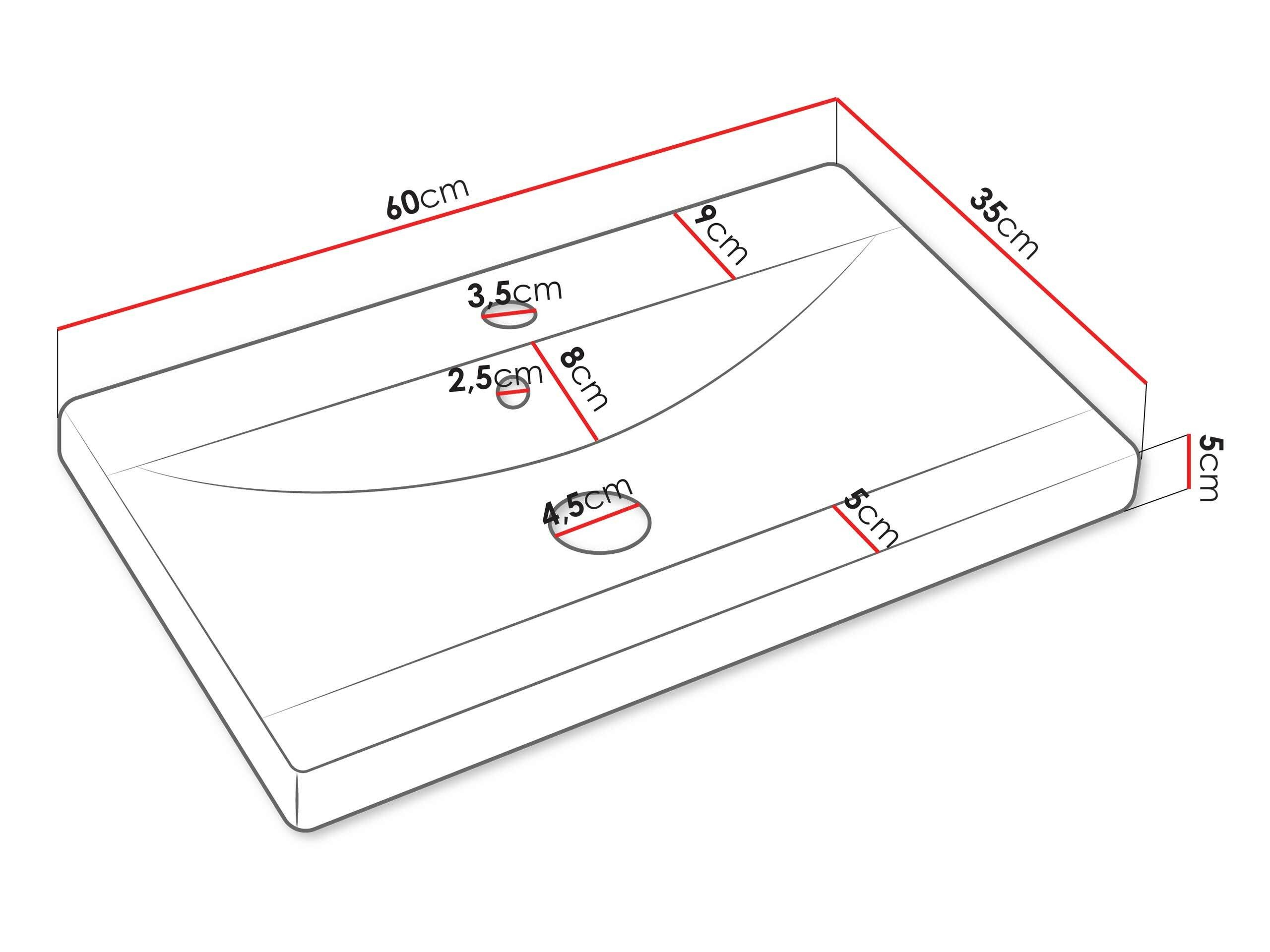 Kupaonski namještaj Sarasota 108 (Hrast Wotan)
