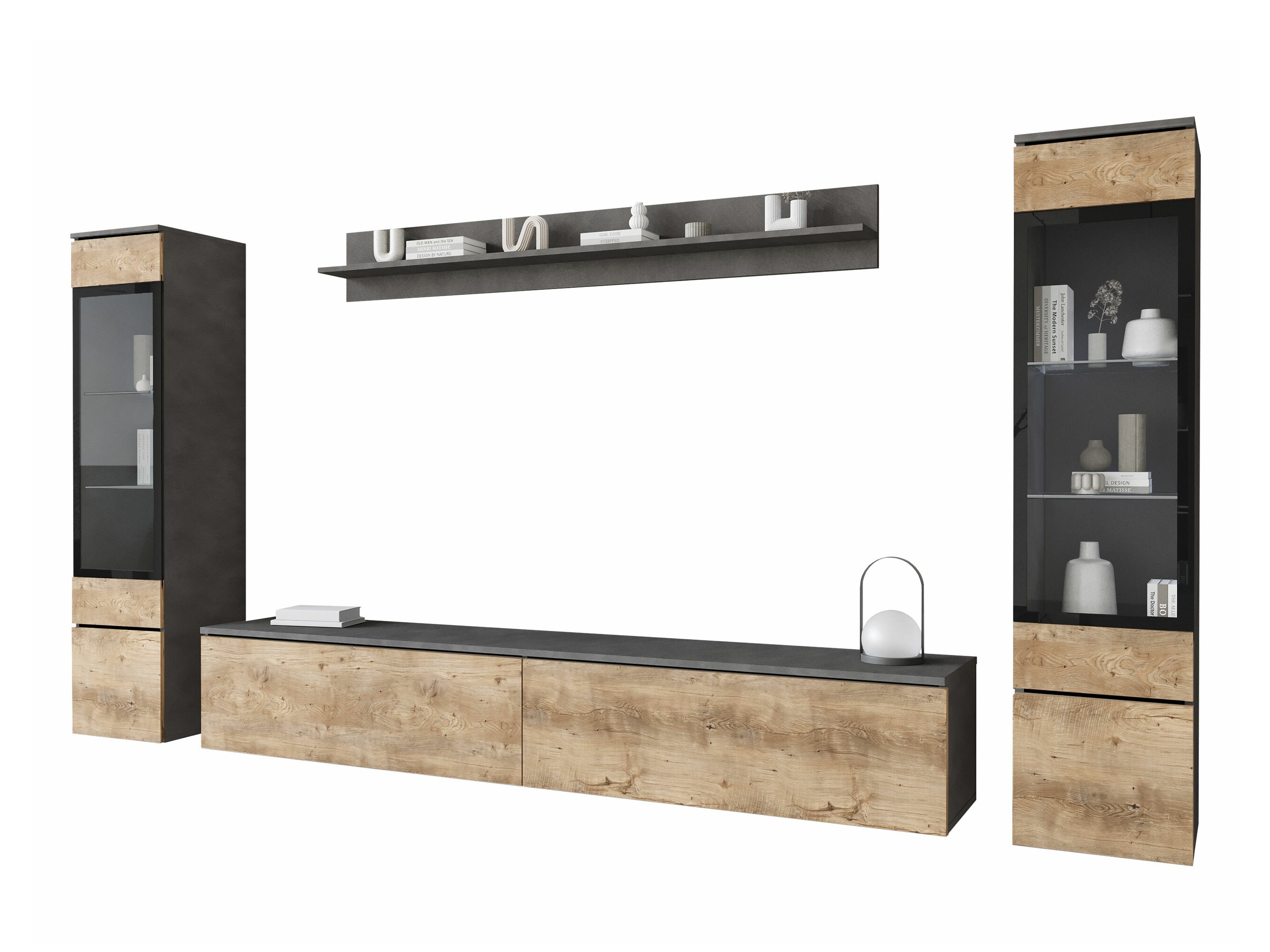 Set za dnevni boravak Sarasota 126 (Siva Matera + Kesten)