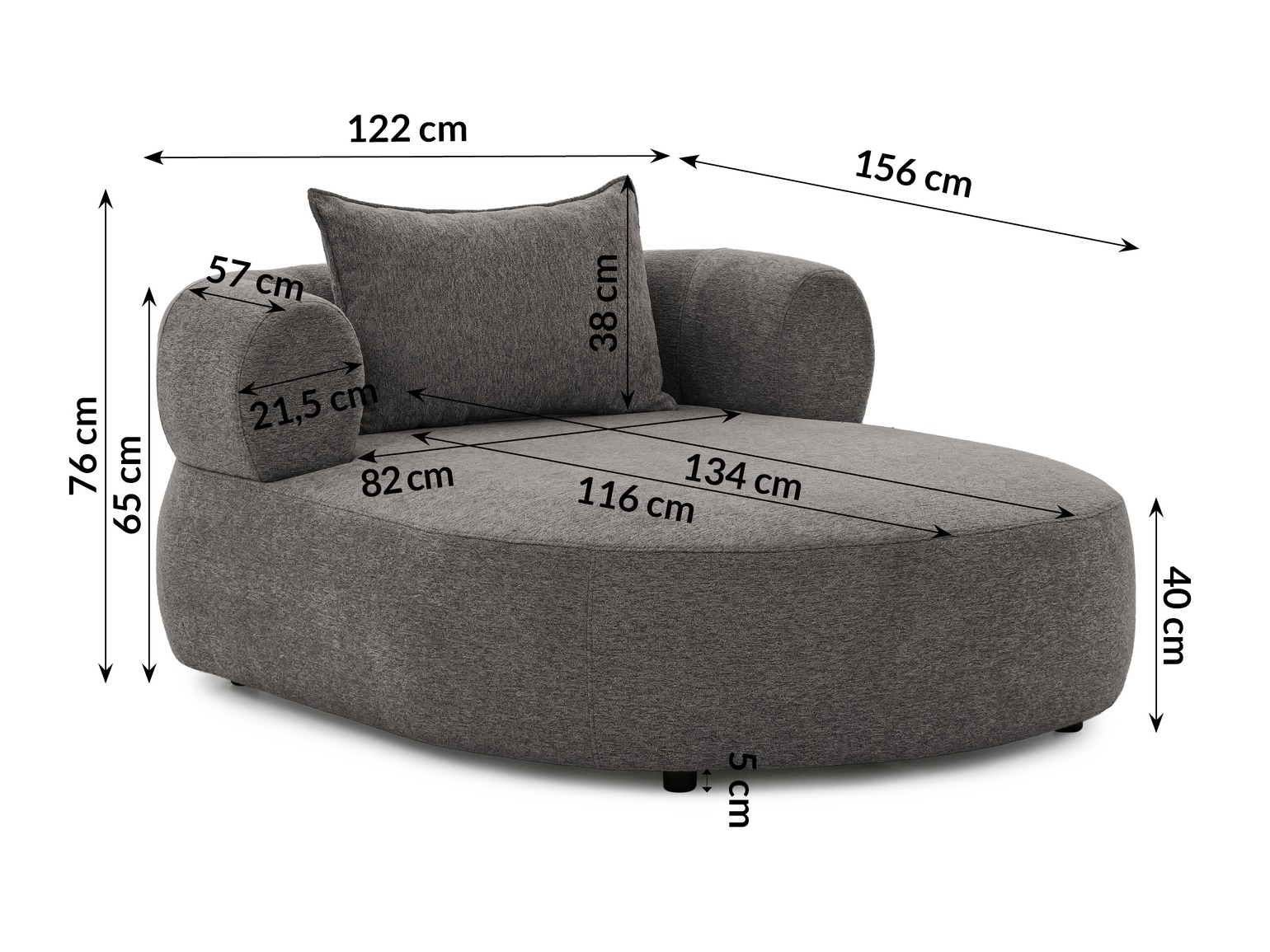 Fotelja Rocklin 102 (Toro 05)