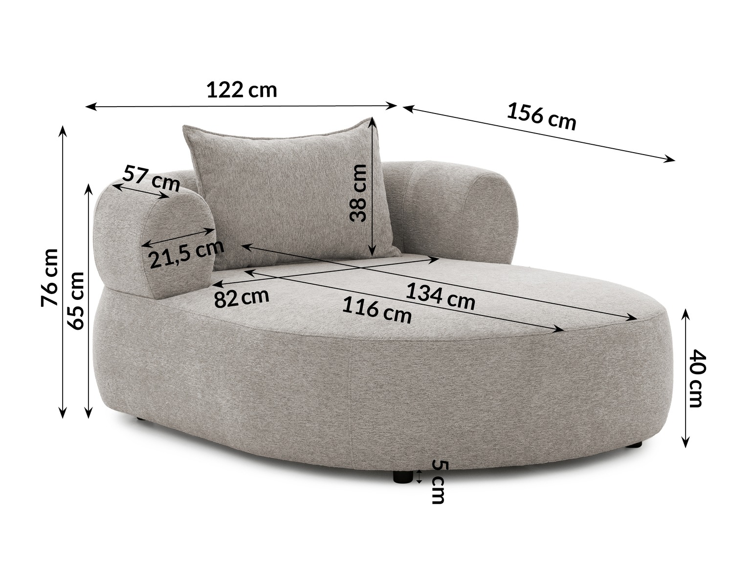 Fotelja Rocklin 102 (Toro 145)